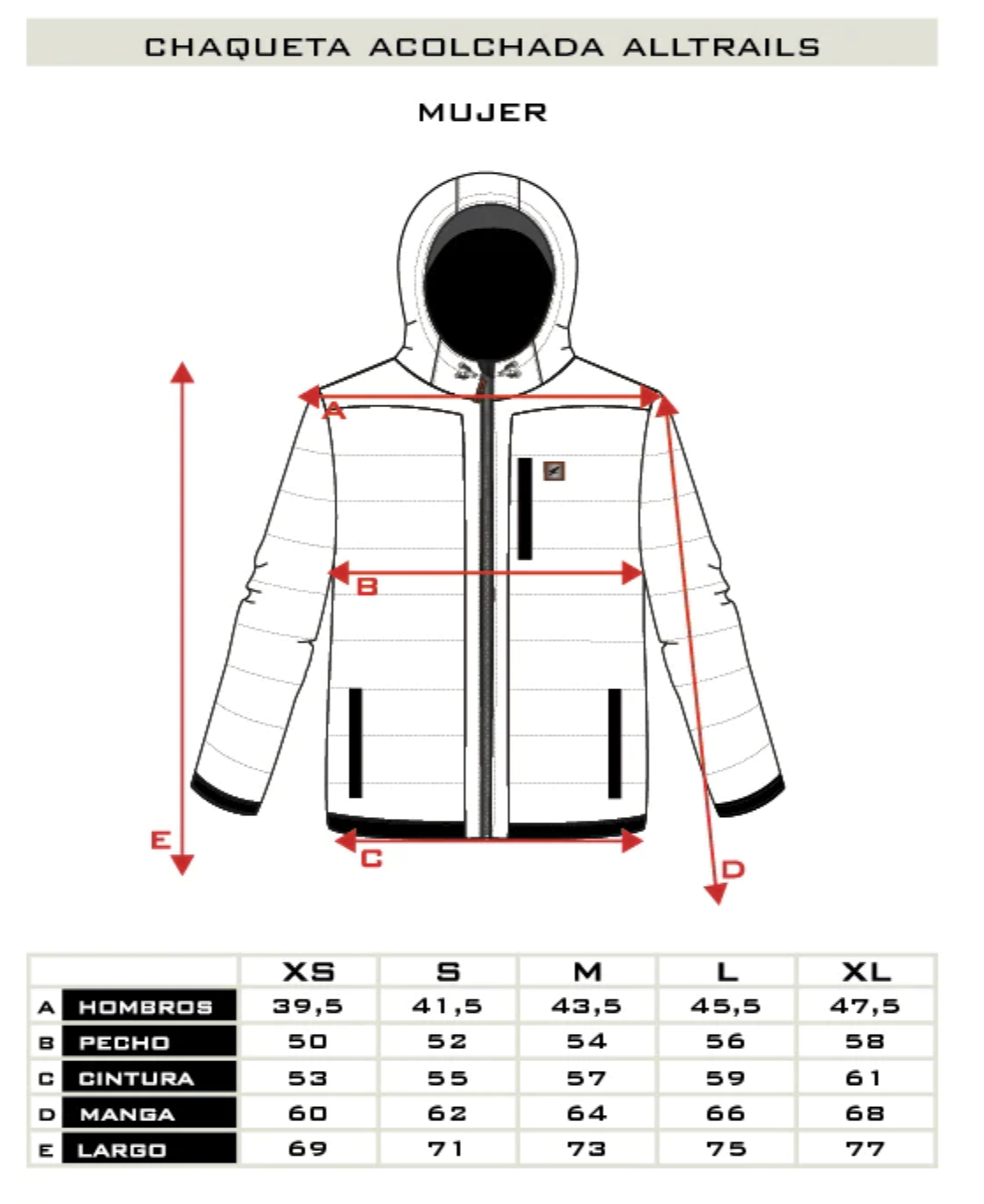 Chaqueta All Trails Mujer Falcone -5
