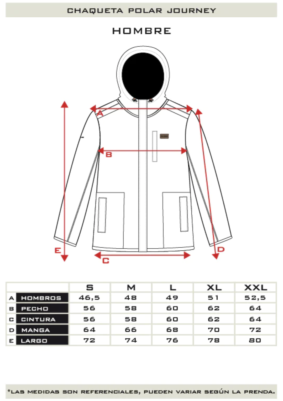 Chaqueta Polar Journey Hombre Falcone -5