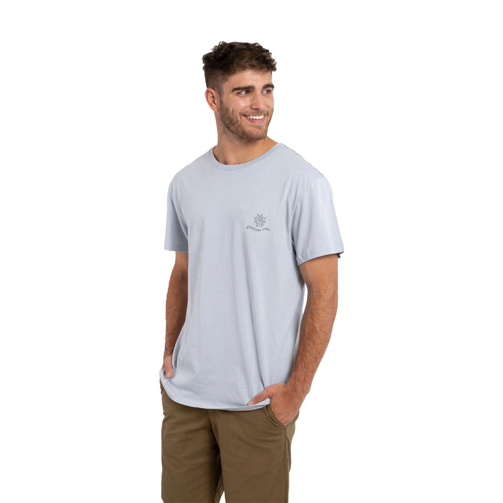 Polera Orgánica Trippin Forever V2 Hombre Falcone-0