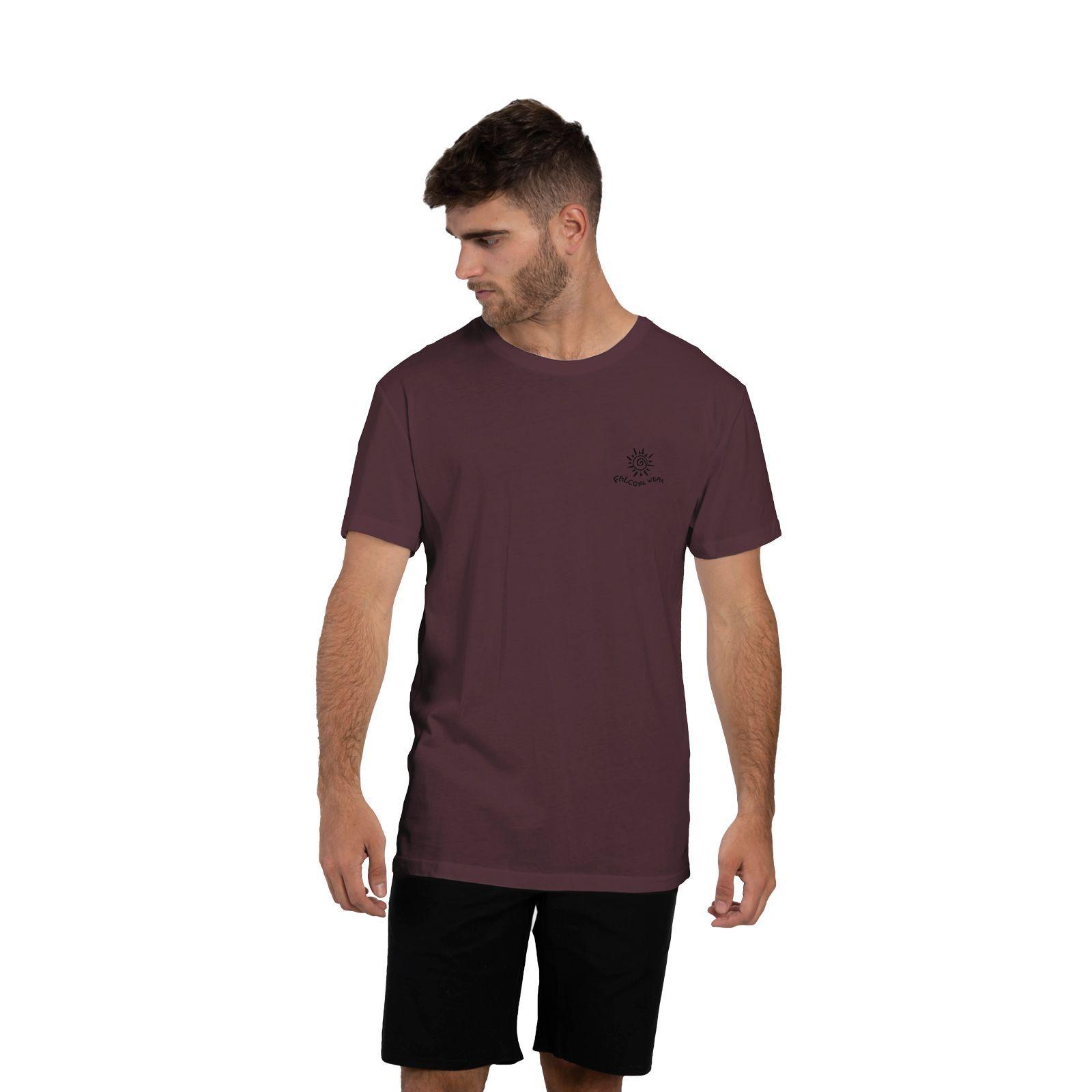 Polera Orgánica Trippin Forever V2 Hombre Falcone-0