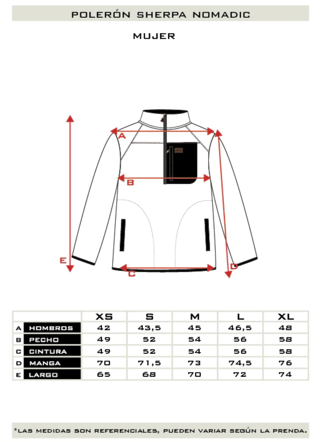  Polerón Sherpa Nomadic Mujer Falcone -7