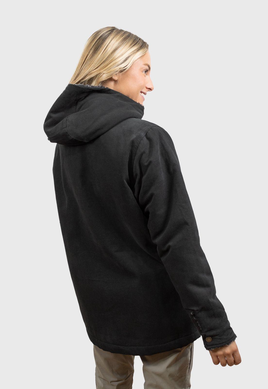 Chaqueta Canvas Reversible Woodstone V2 Mujer Falcone -1