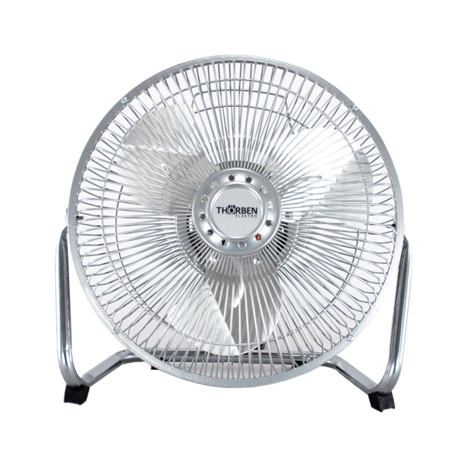 Ventilador Mesa Thorben Box Metal 9 Aluminio 3 Vel 38W-0