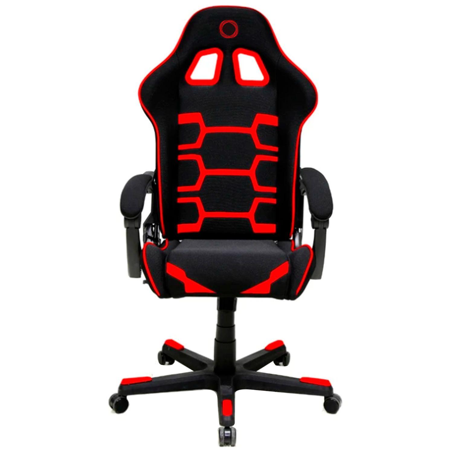 Silla Gamer Nibio Savage Reclinable 160° Regulable Roja-1