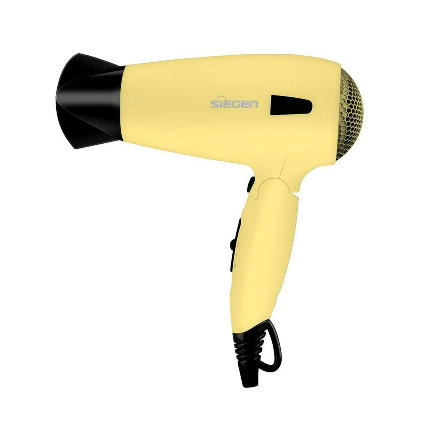 Secador de pelo Siegen SG-3012C24 Amarillo plegable 1700W-0