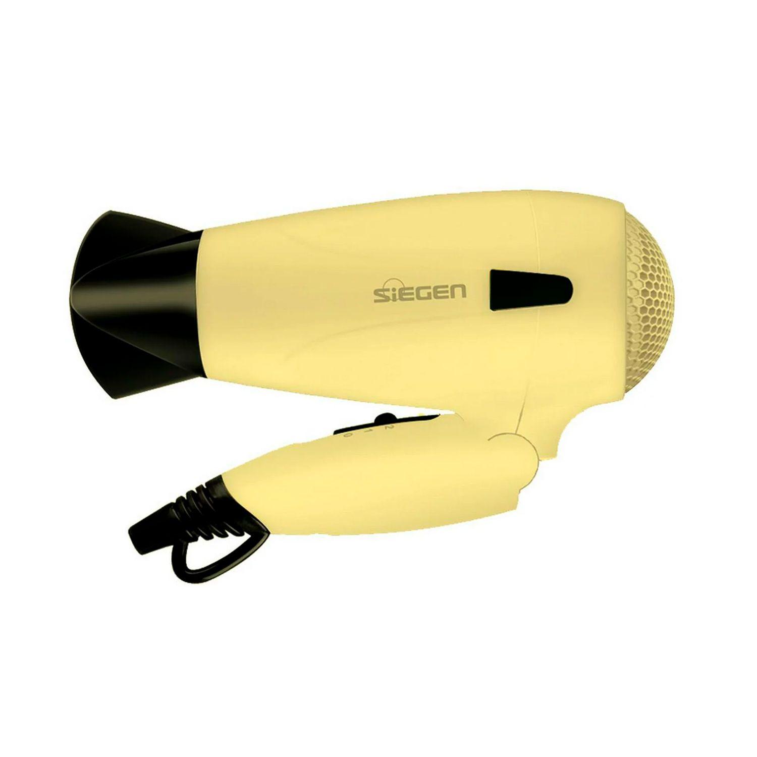 Secador de pelo Siegen SG-3012C24 Amarillo plegable 1700W-1