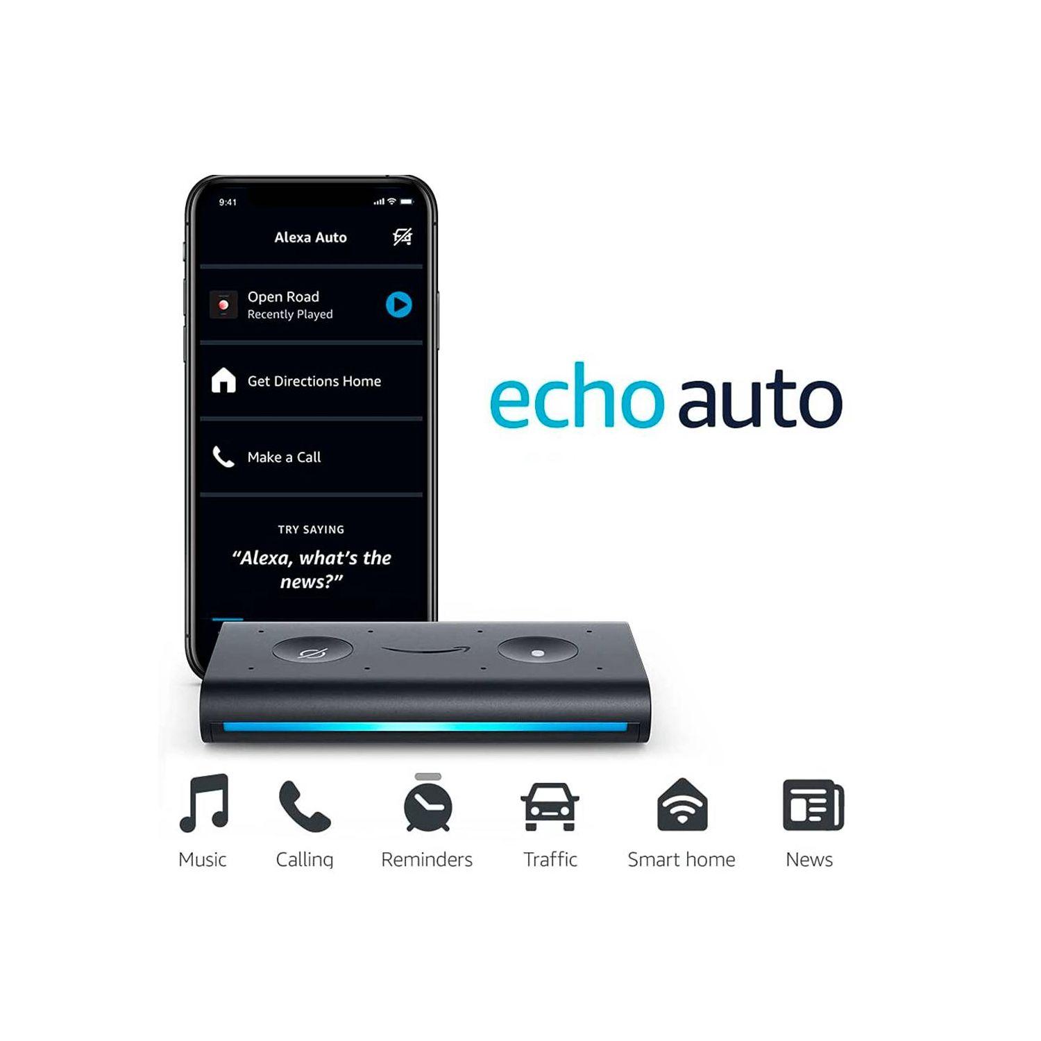 Asistente de Voz Amazon Echo Auto Manos Libres con Alexa-2