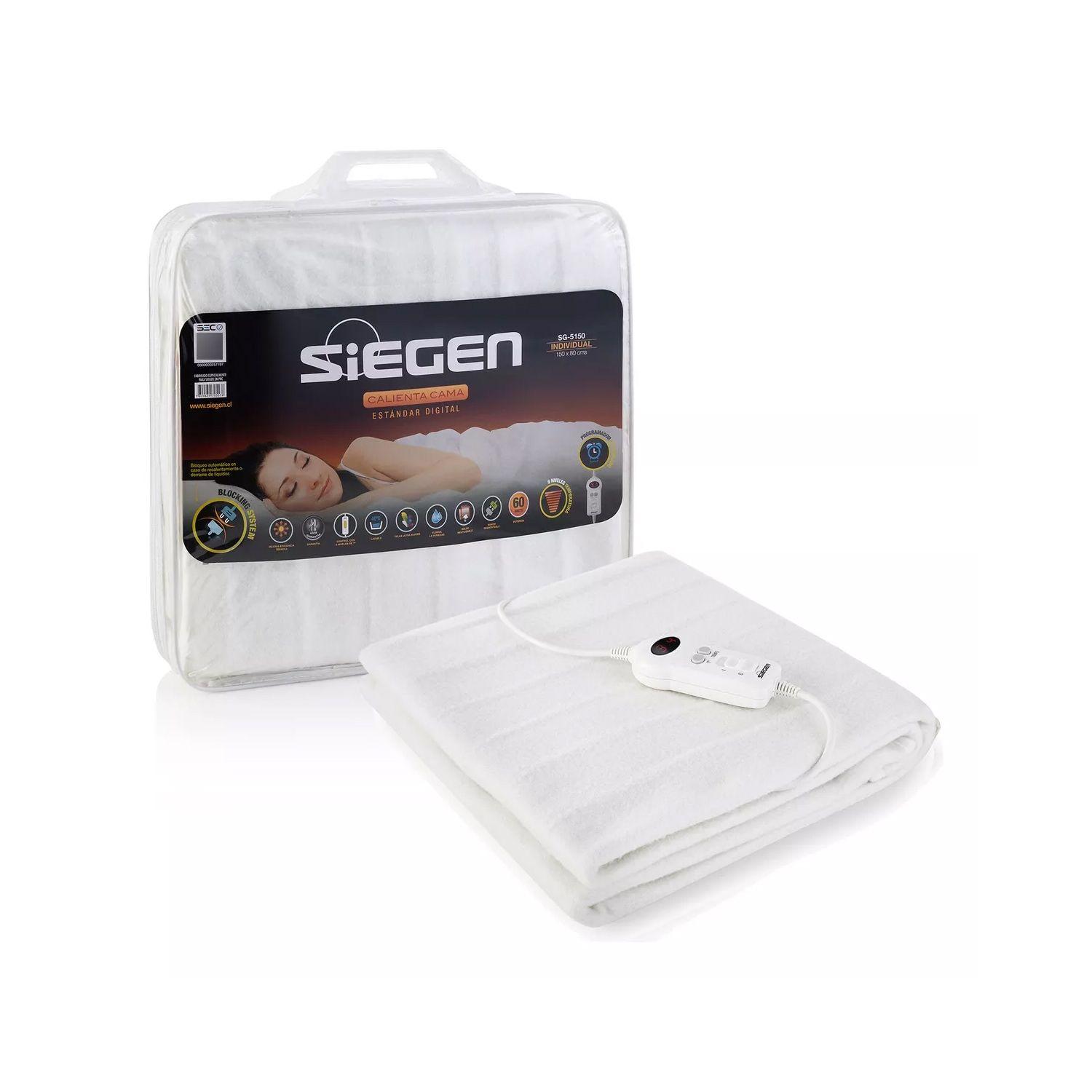 Calientacama Siegen SG-5150 1 Plaza 150x80 Programable-0