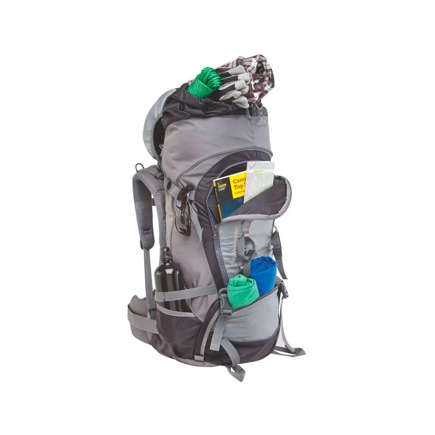 Mochila Coleman De Camping 70l Outdoor Viaje Lonquimay Gris-1