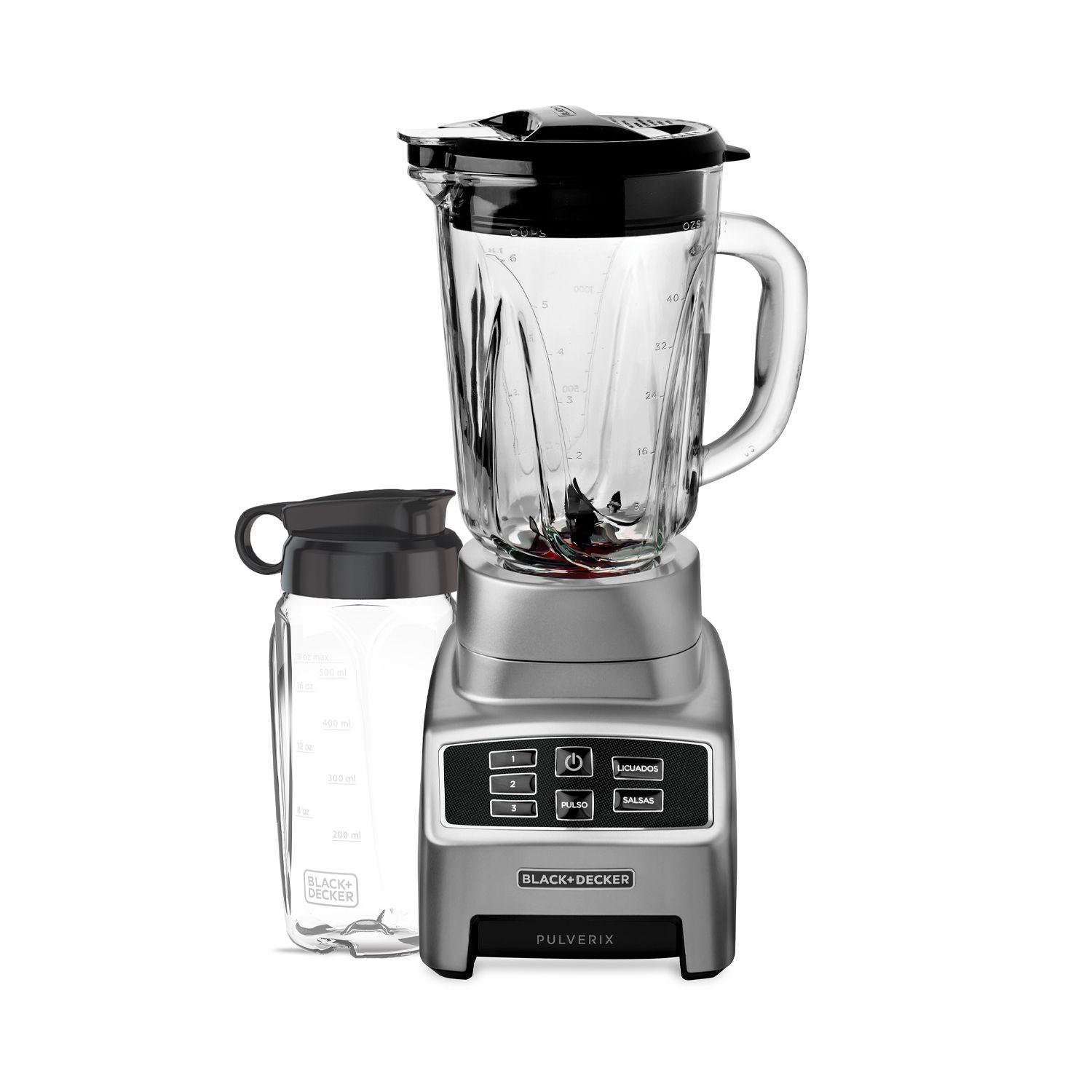 Licuadora Black+Decker BL1840MS 1.5 Lt 700W Roja 3 Vel-0