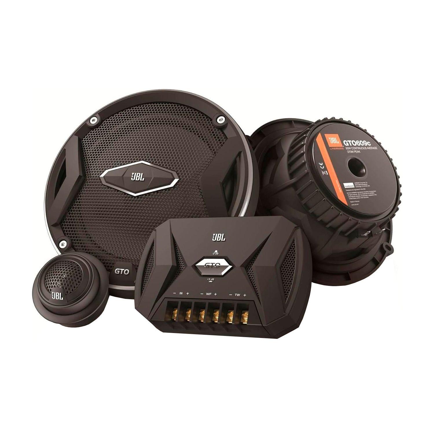 Parlante Componente Auto JBL GTO609C Premium 6.5" 270V Negro-0