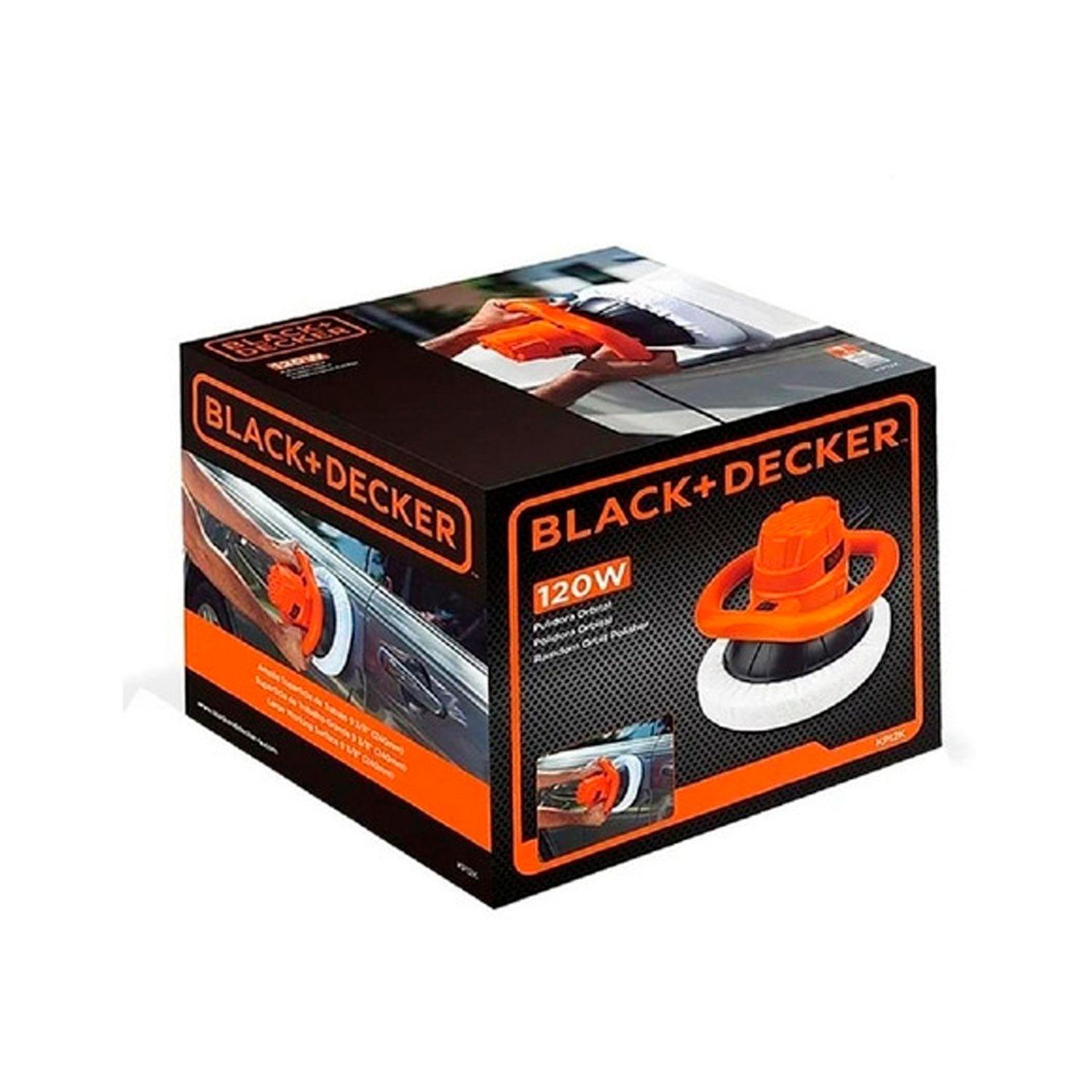 Pulidora Orbital Black+Decker KP12K-B2C 120W-3