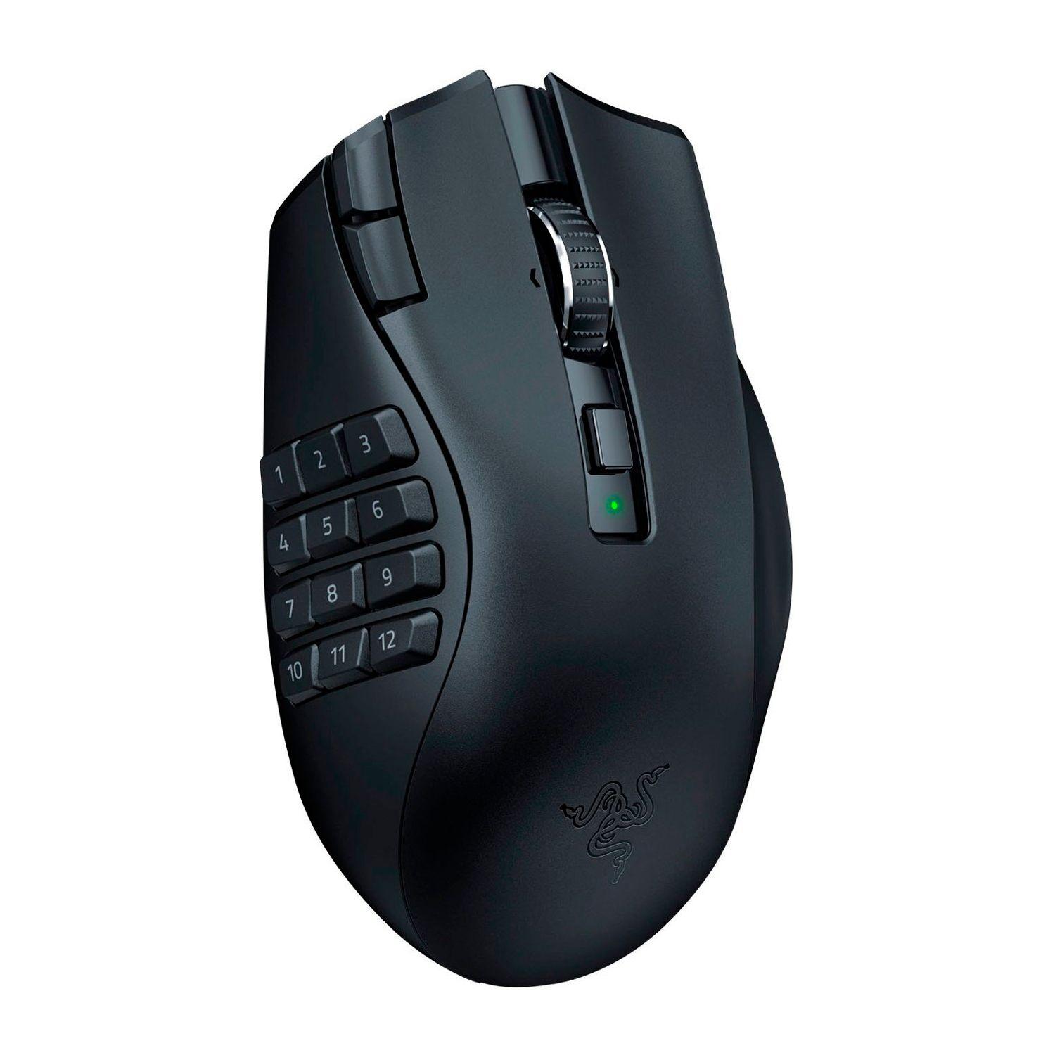Mouse Gamer Inalámbrico Razer Naga V2 Hyperspeed Negro 25bot-1
