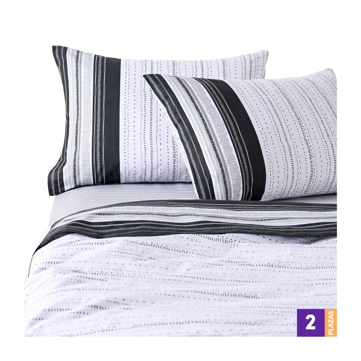 Plumón Reversible 2P + Sábanas 144H Cannon AF Ventura-1