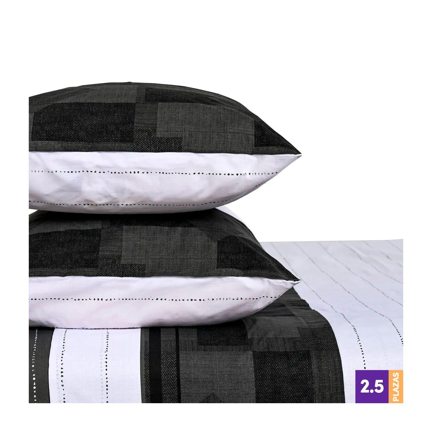 Juego Sábanas Cannon AF 144H 50%Alg Kobu 2.5 W23-0