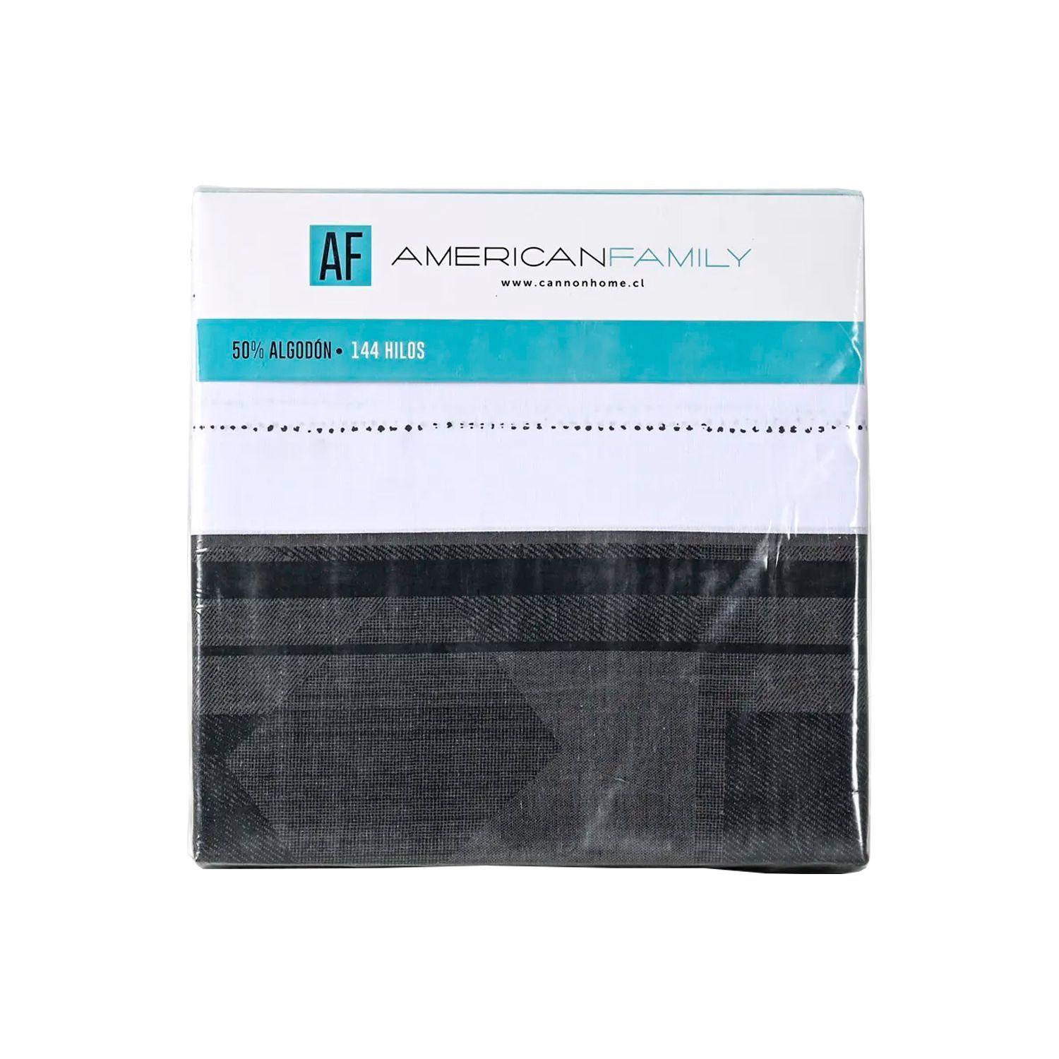 Juego Sábanas Cannon AF 144H 50%Alg Kobu 2.5 W23-4