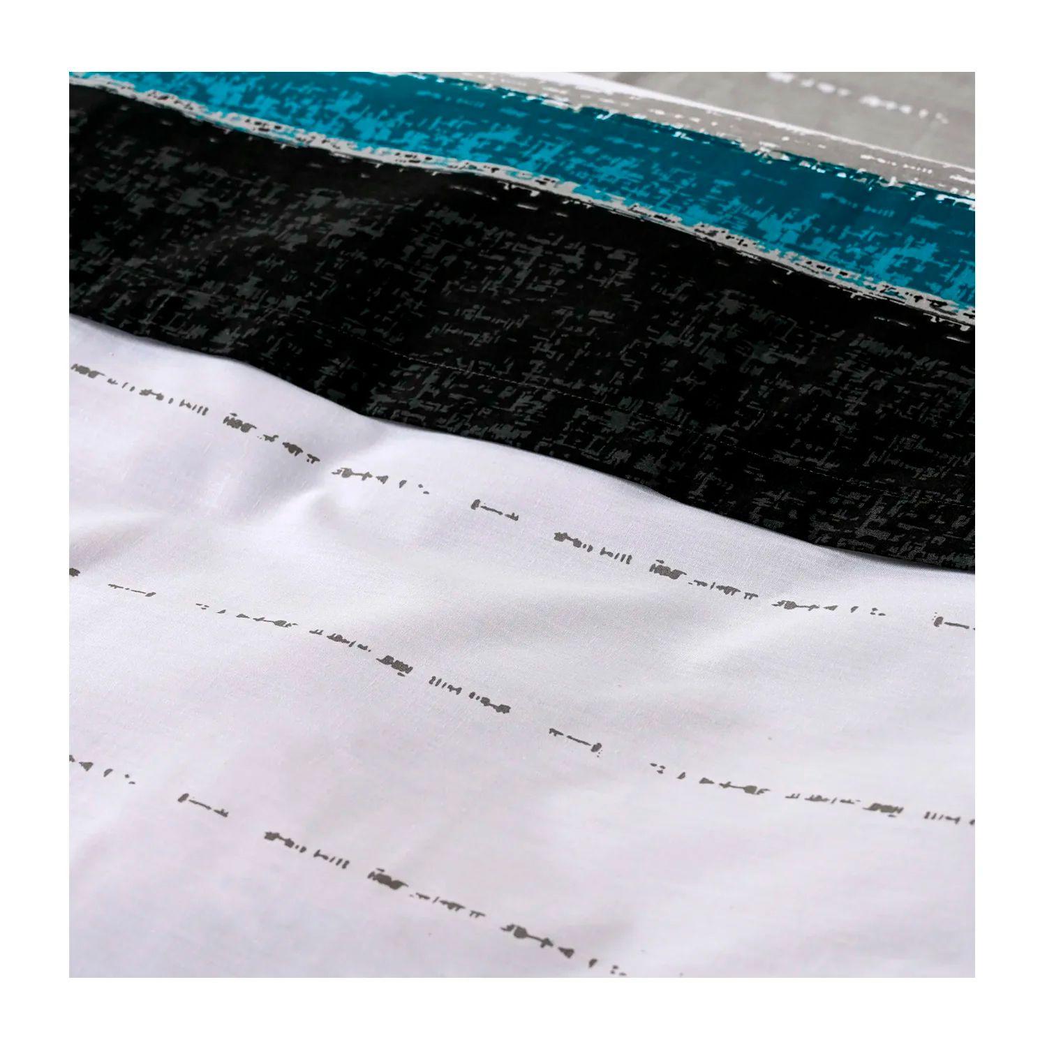 Quilt AF Bicolor Turq. Negro 2.0 + Sábanas 144H 50%Alg Dober-3