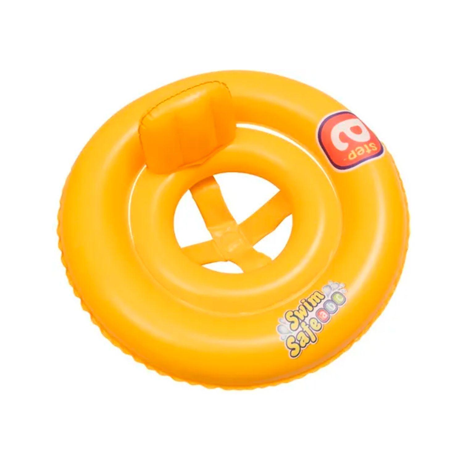 Flotador Bestway Silla Bebé 2 anillos SwimSafe 69cm 1-2 años-0