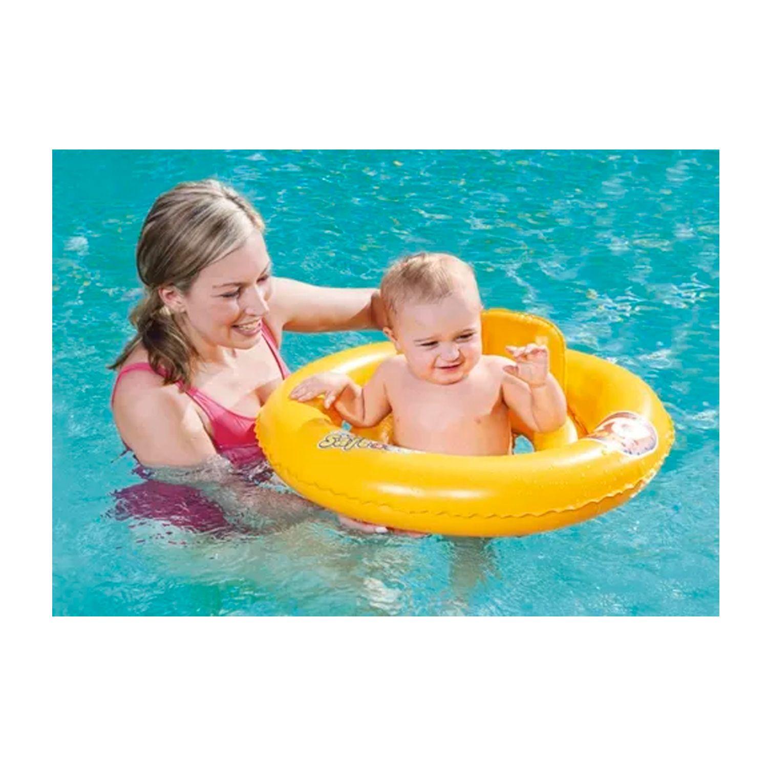 Flotador Bestway Silla Bebé 2 anillos SwimSafe 69cm 1-2 años-2