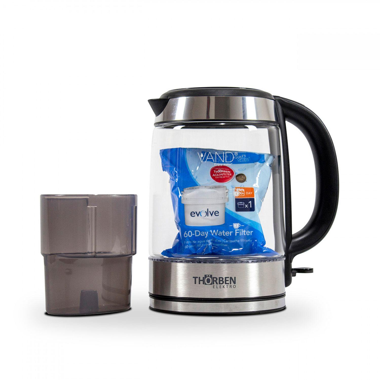 Hervidor con Filtro de Agua Thorben AquaFilter Glass 1,7 lt-2