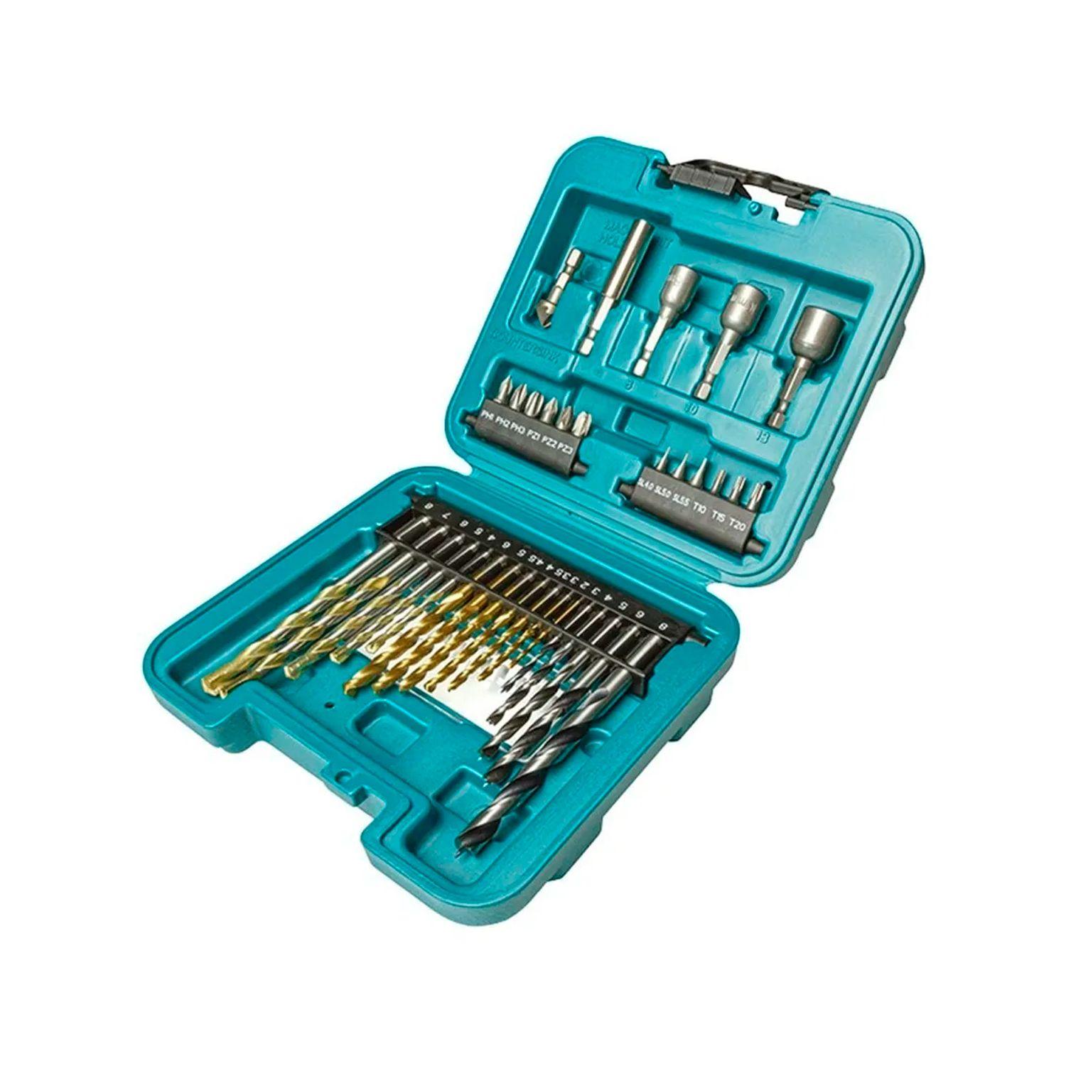 Set de Brocas y Puntas Makita B-68498 34 Piezas-0