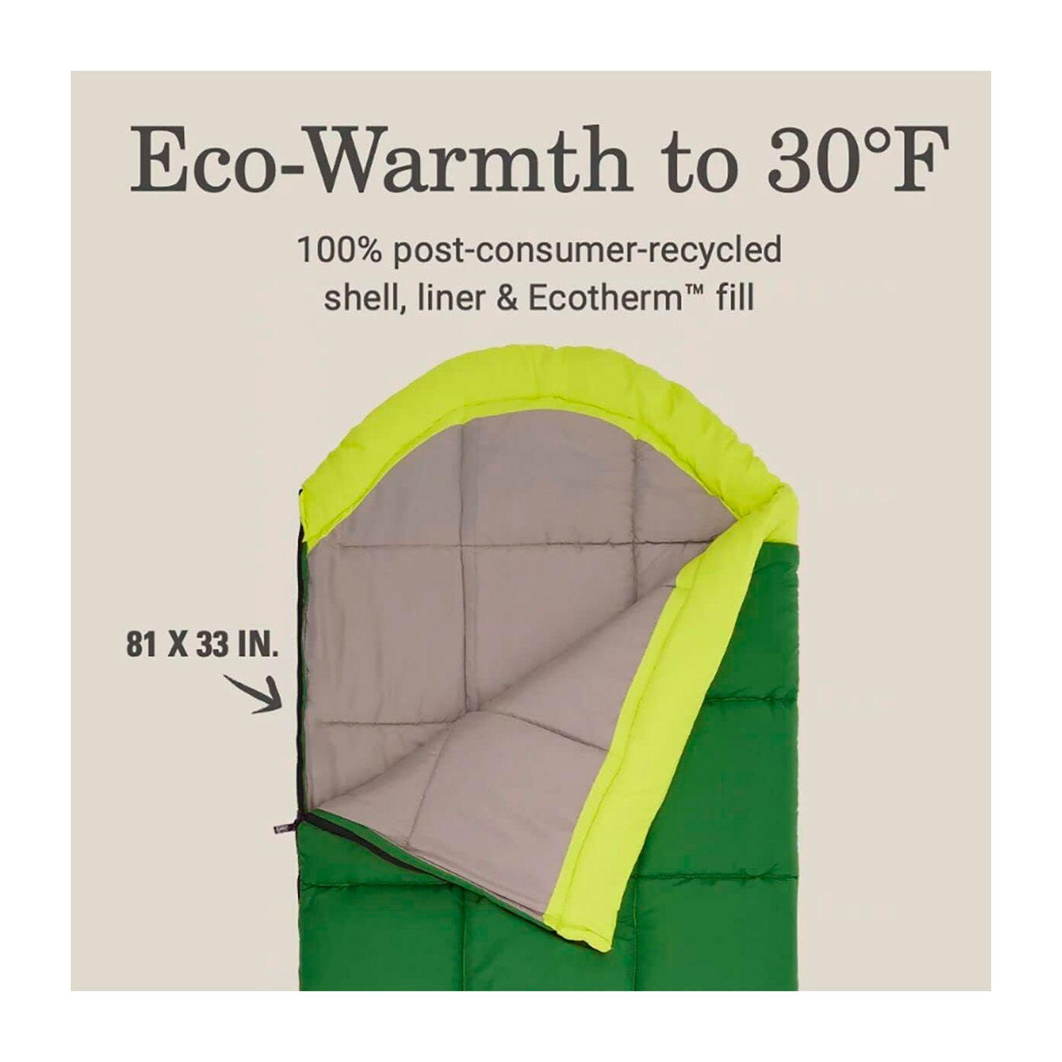 Saco de Dormir Coleman Arch Bay 30F Green-1