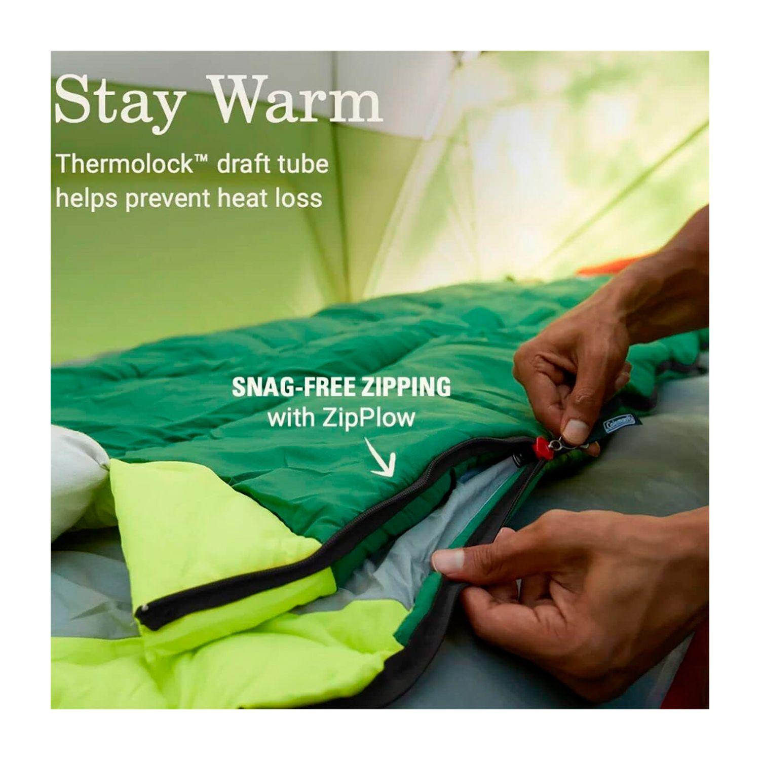 Saco de Dormir Coleman Arch Bay 30F Green-2