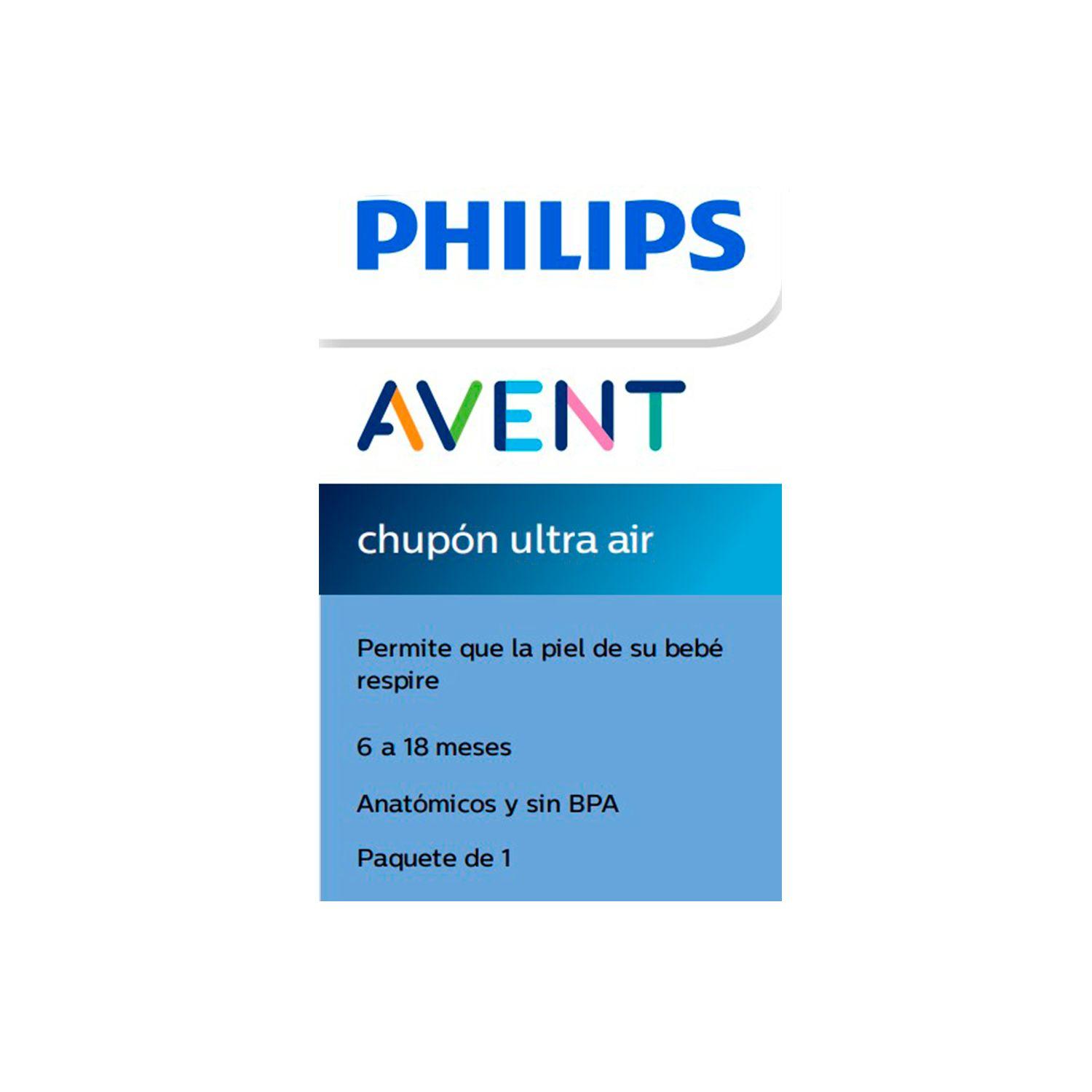 Chupete Avent Ultra Air Neutral Blanco 6-18m-3