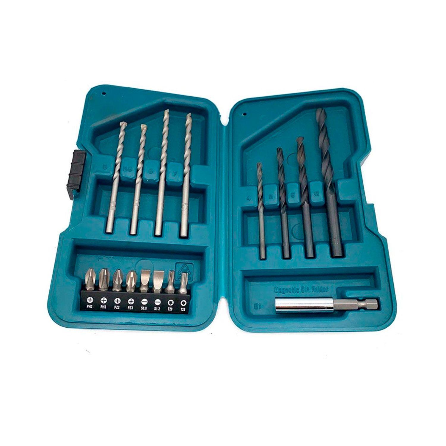 Set de Brocas Makita D-45858 Multipropósito 17 Piezas-1