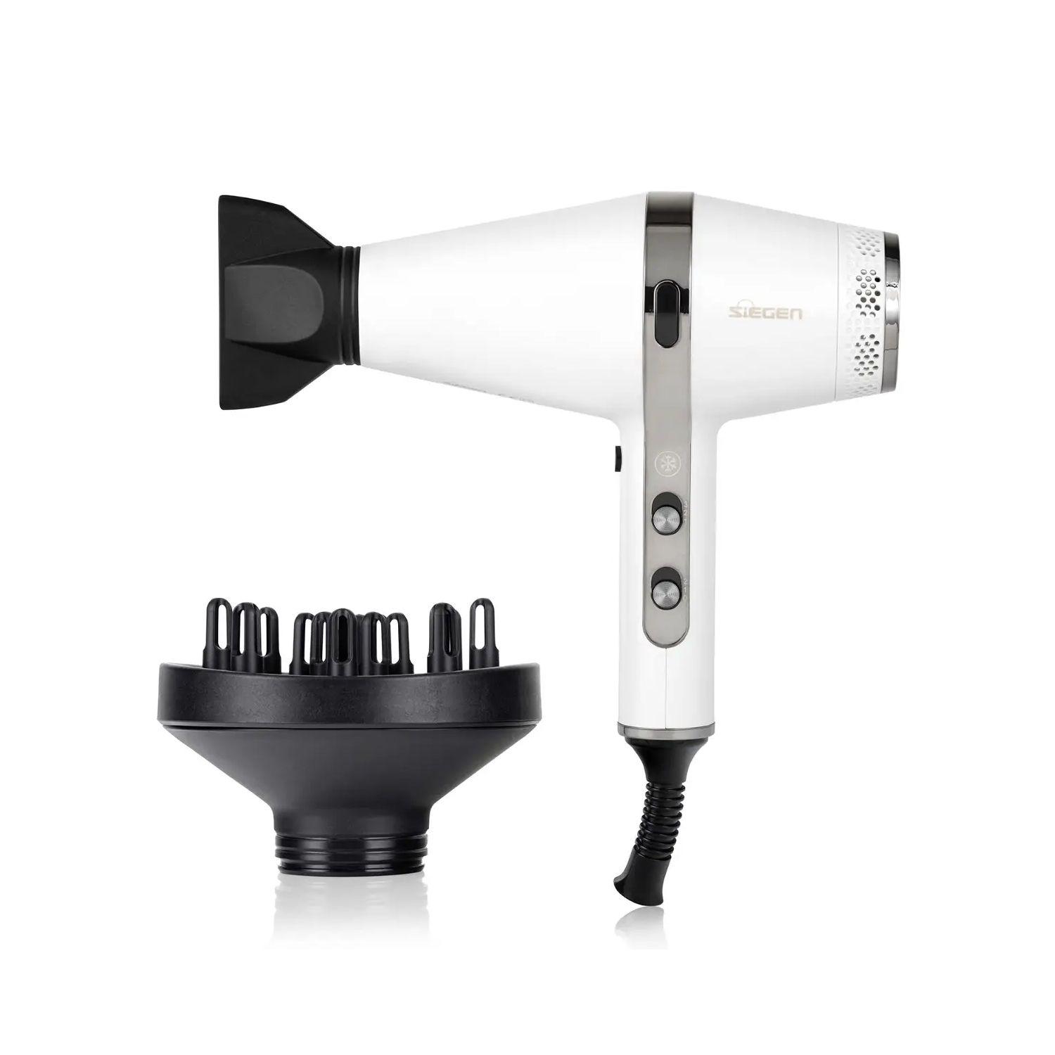 Secador De Pelo Siegen Sg-3039 Blanco 2200W-0