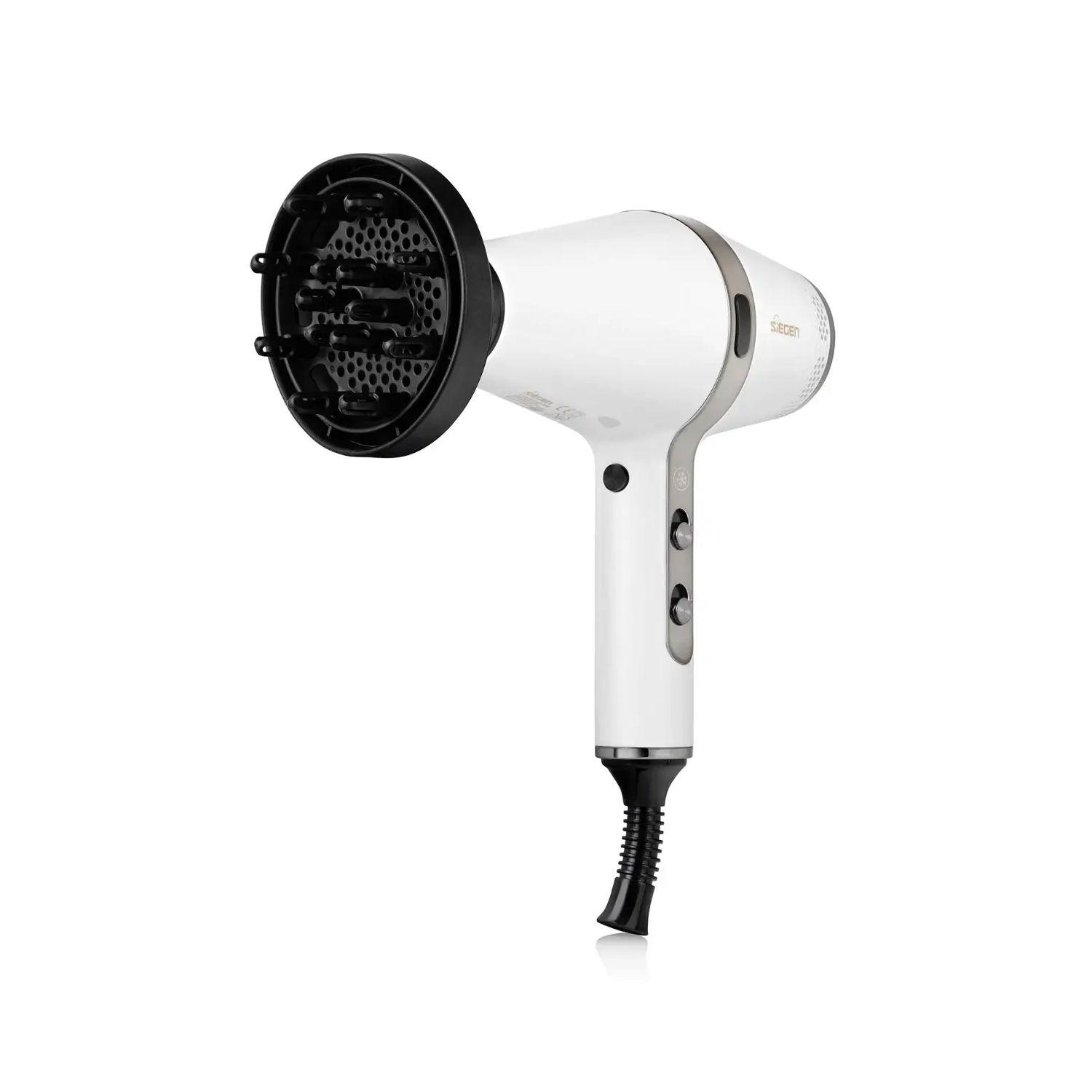 Secador De Pelo Siegen Sg-3039 Blanco 2200W-1