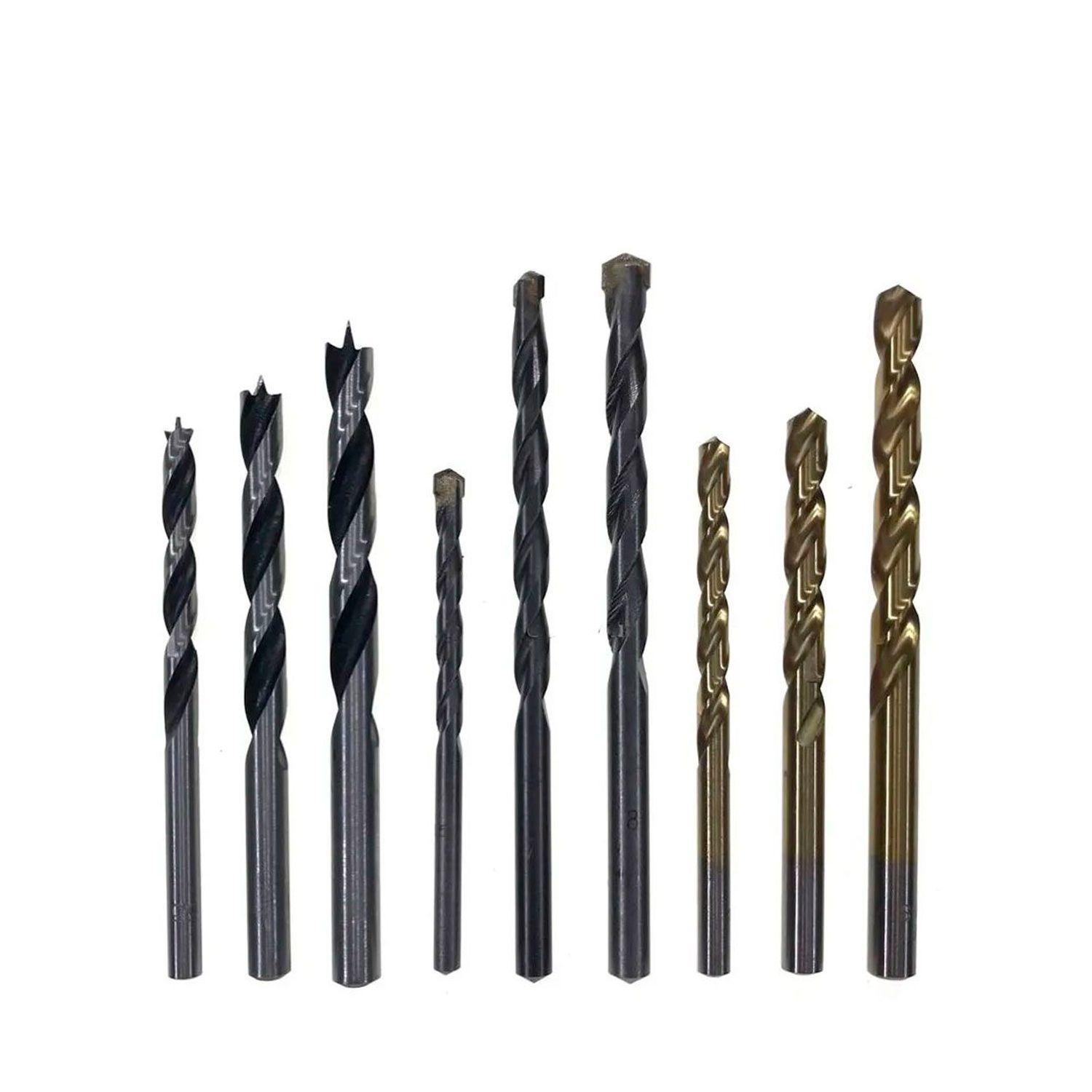Set de Brocas Makita D-71978 Metal Madera Concreto 9 Piezas-3