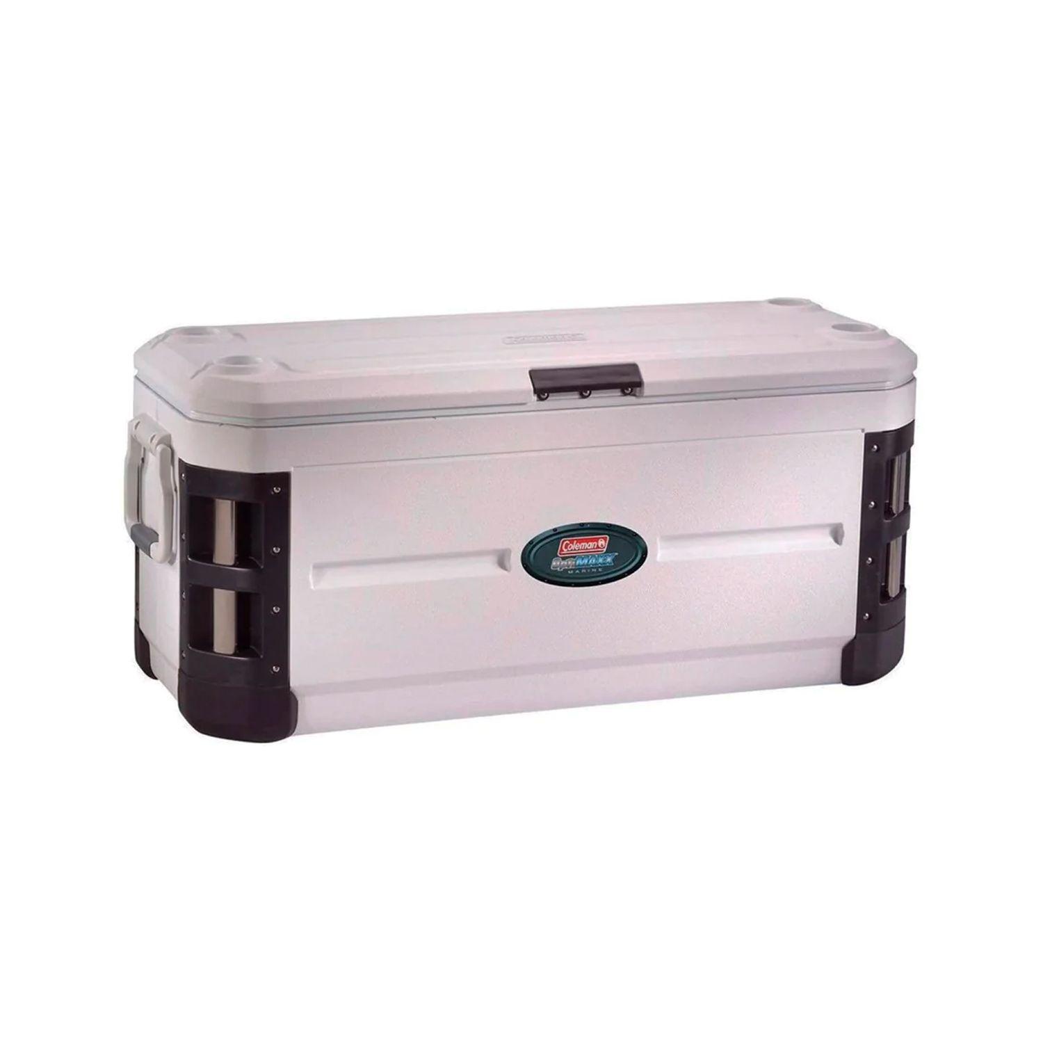 Cooler Coleman 200QT Marine White Tri-1