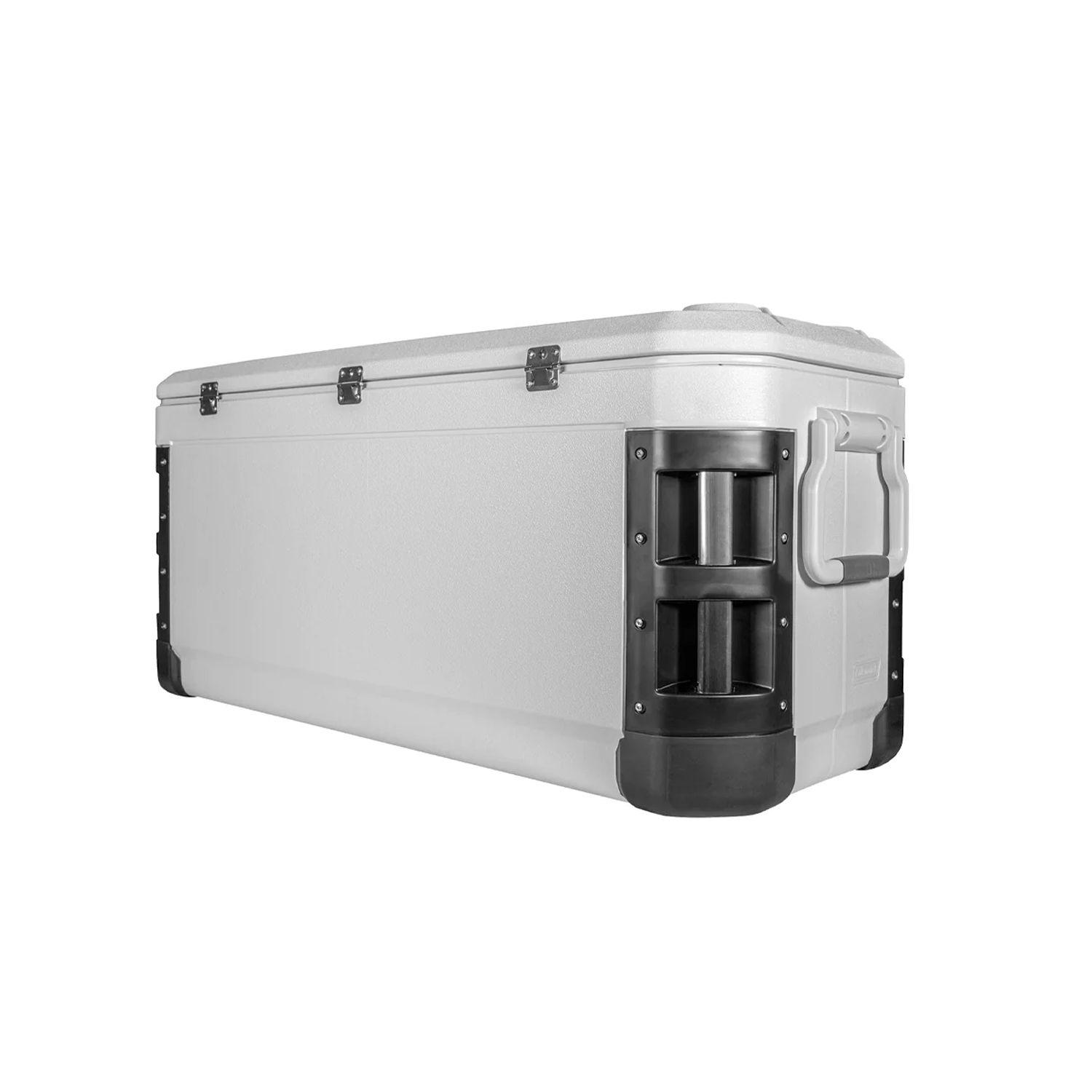Cooler Coleman 200QT Marine White Tri-2