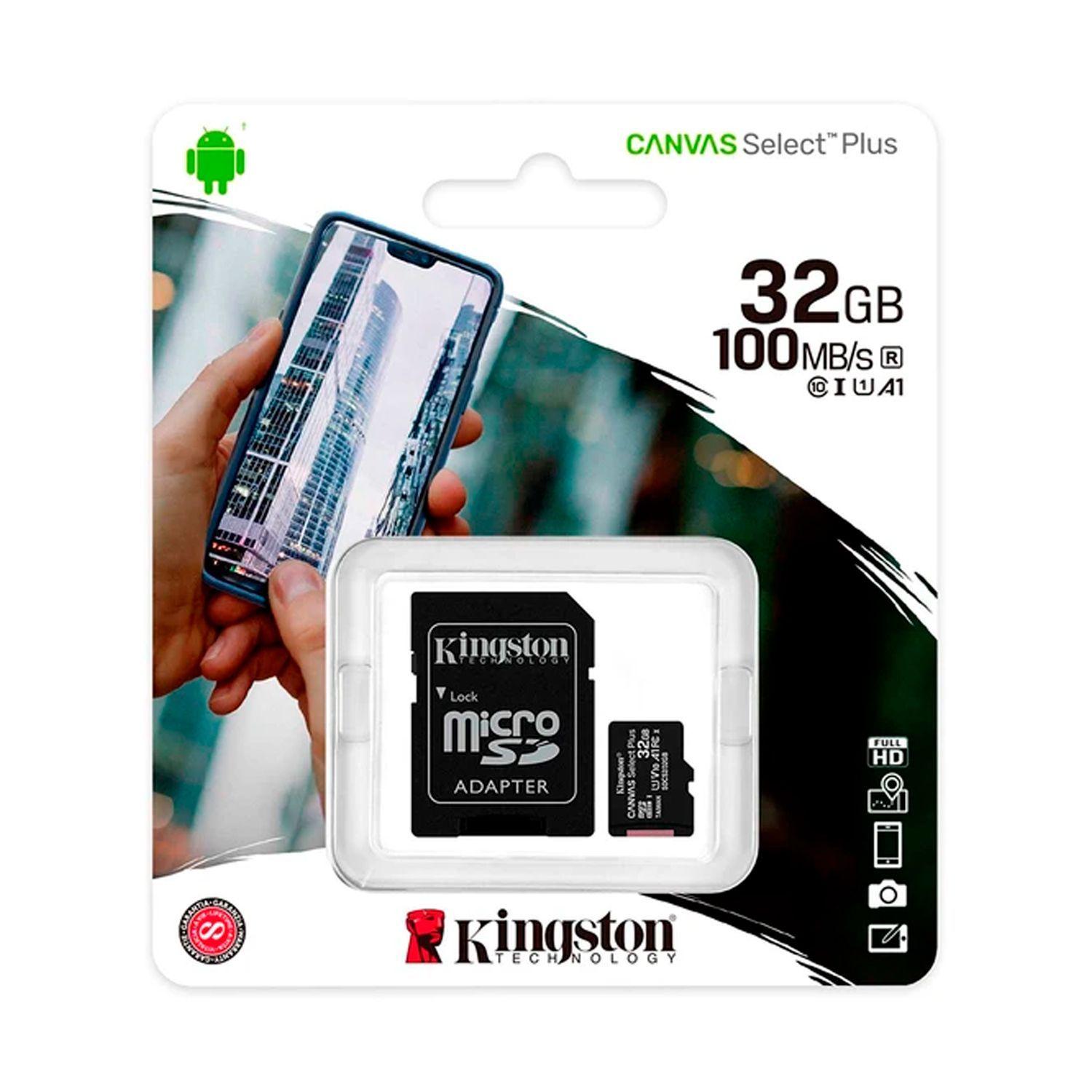 Tarjeta de Memoria Kingston 32GB MicroSD-3