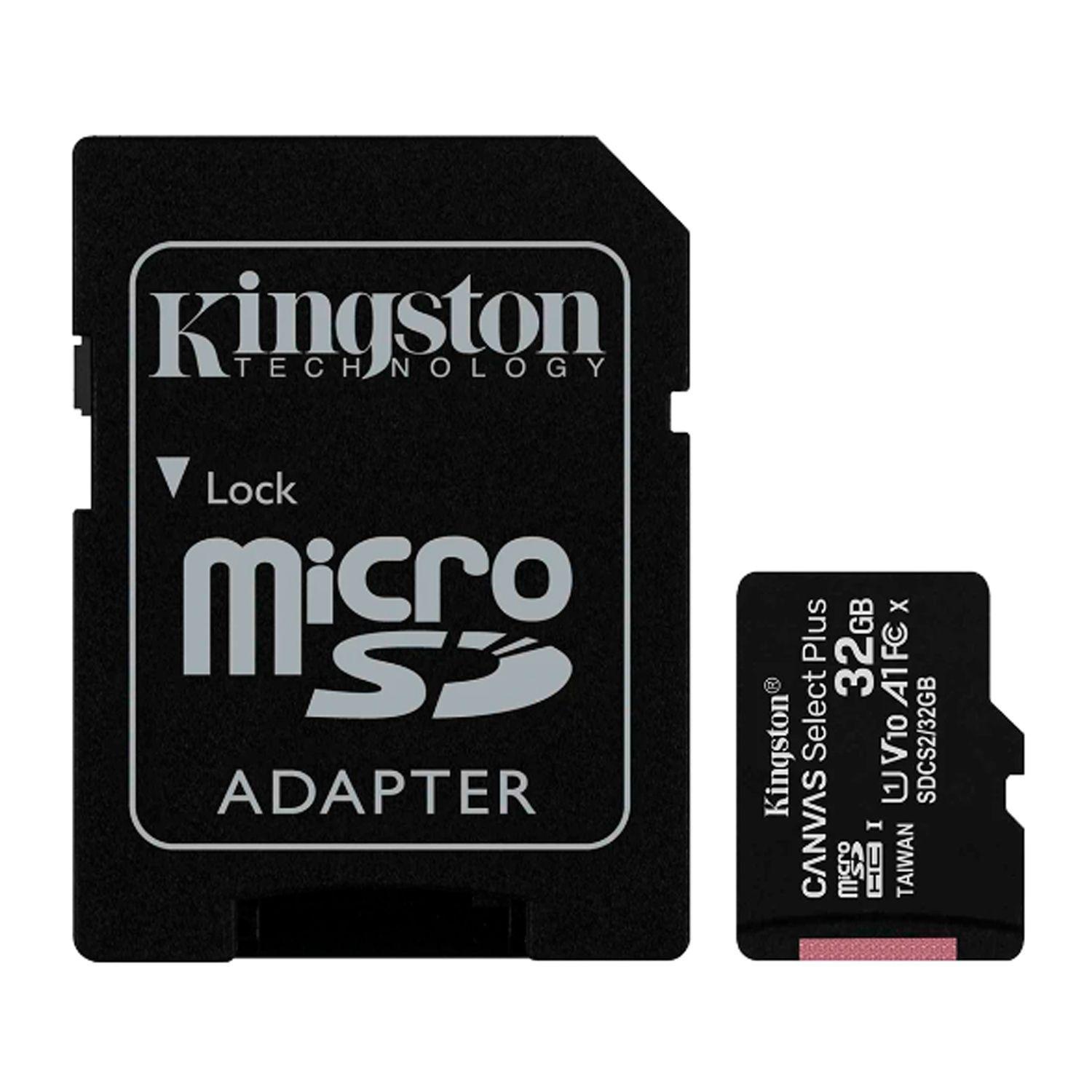 Tarjeta de Memoria Kingston 32GB MicroSD-0