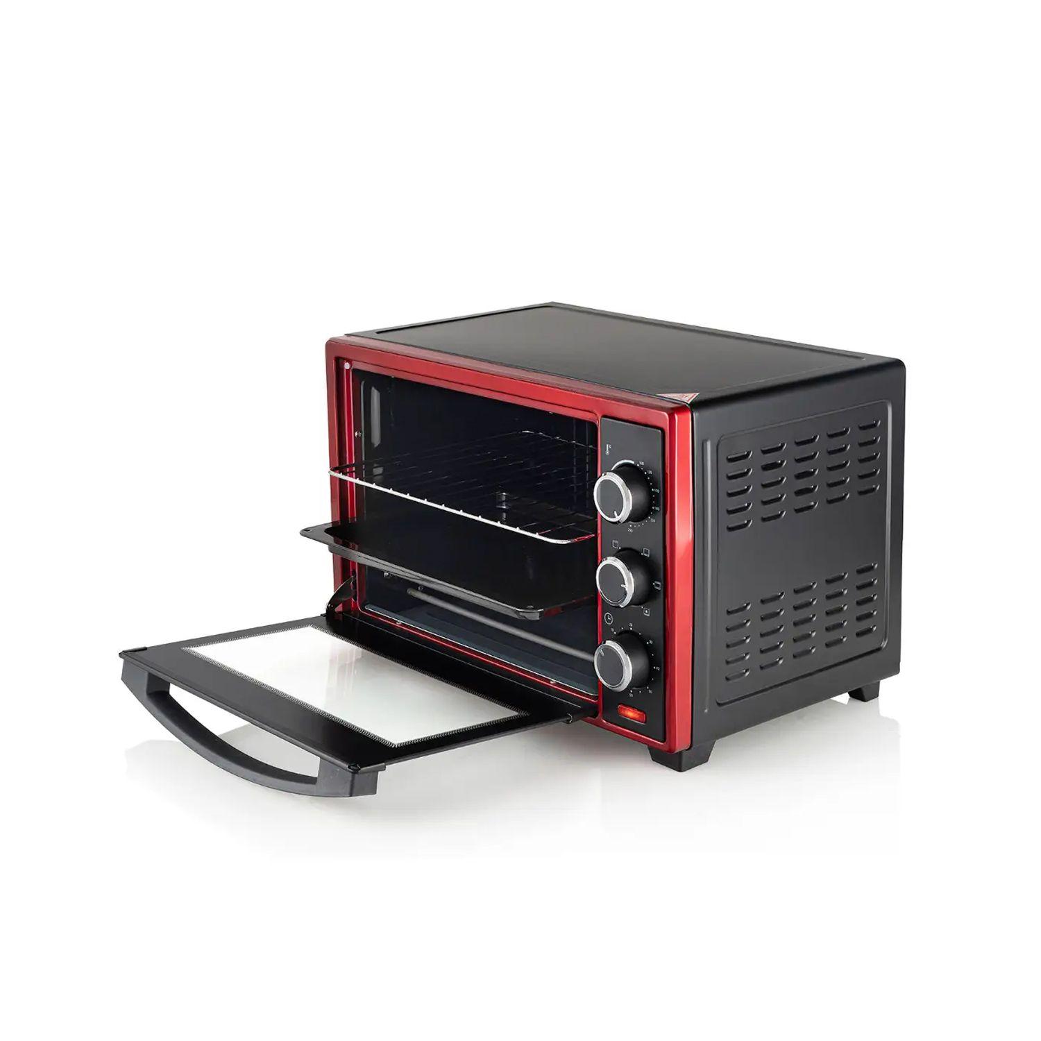 Horno Eléctrico Thomas TH-26R Rojo 25 Lt 1600W-1