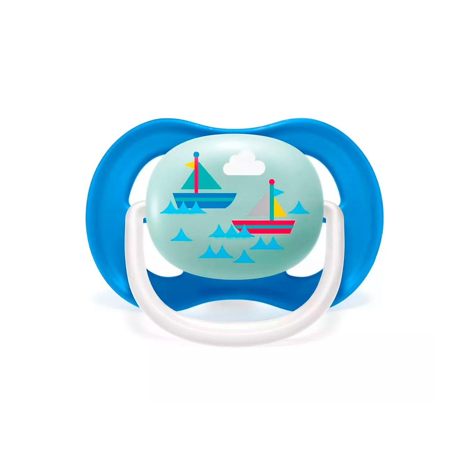 Chupete Avent Ultra Air Barcos 6-18m-0