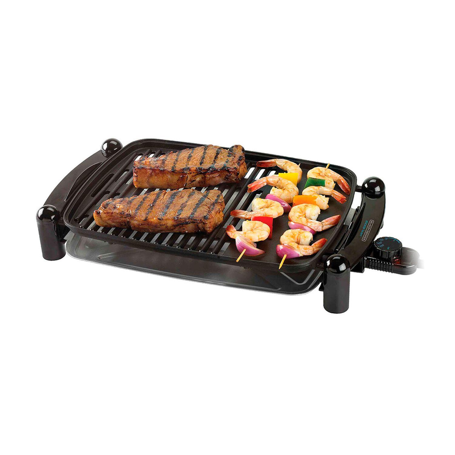 Parrilla Electrica Antiadherente Black+Decker LG201 1500W-0