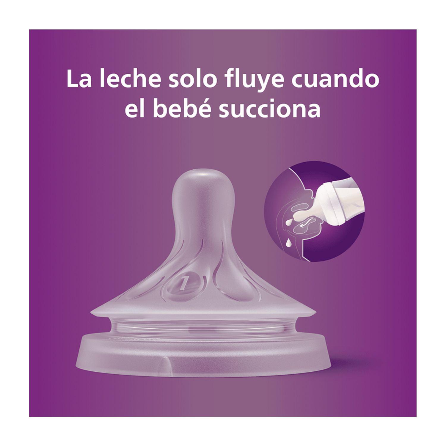 Tetina Natural Avent SCY961/02 flujo recién nacidos 0m+-1