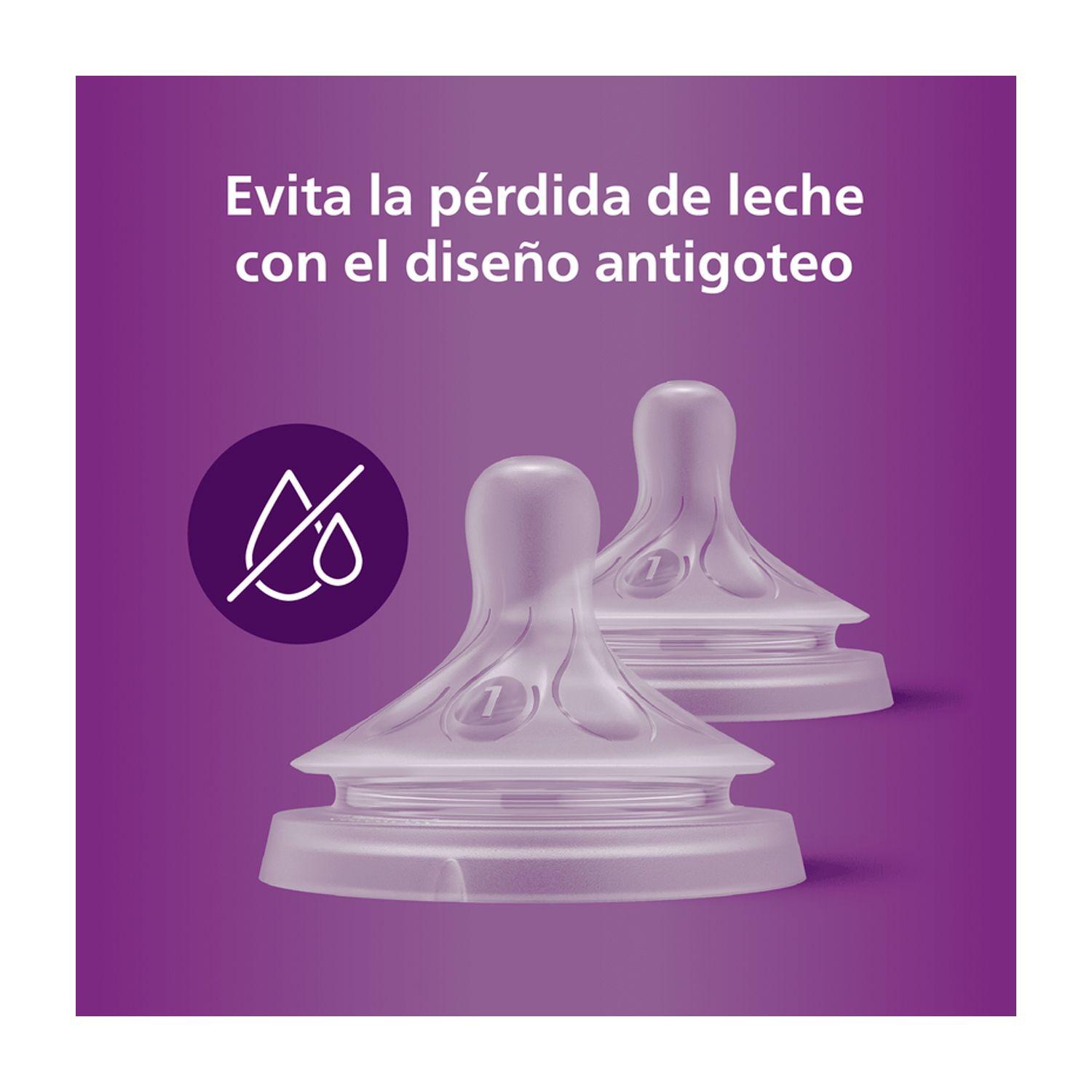 Tetina Natural Avent SCY961/02 flujo recién nacidos 0m+-3