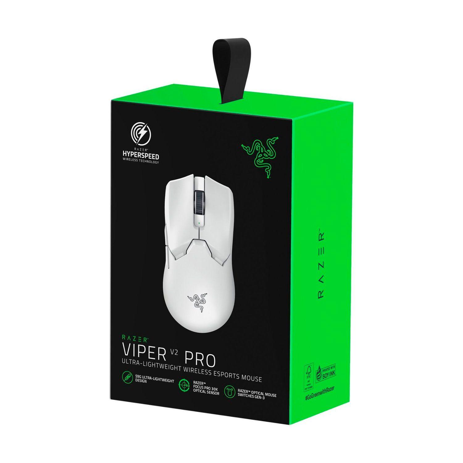 Mouse Inalámbrico Razer Viper V2 Pro Blanco 30000dpi-3