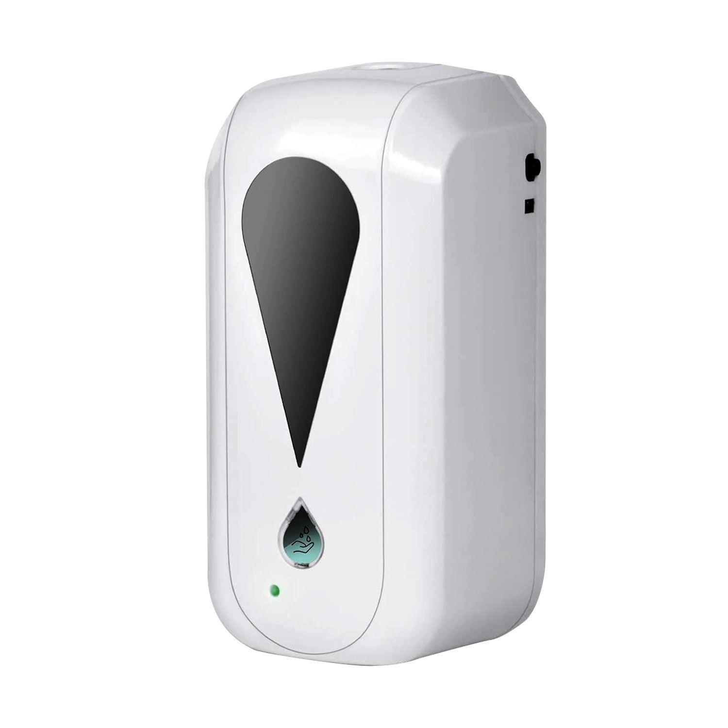 Dispensador automatico alcohol gel y jabon  1200 ml Blanco-0