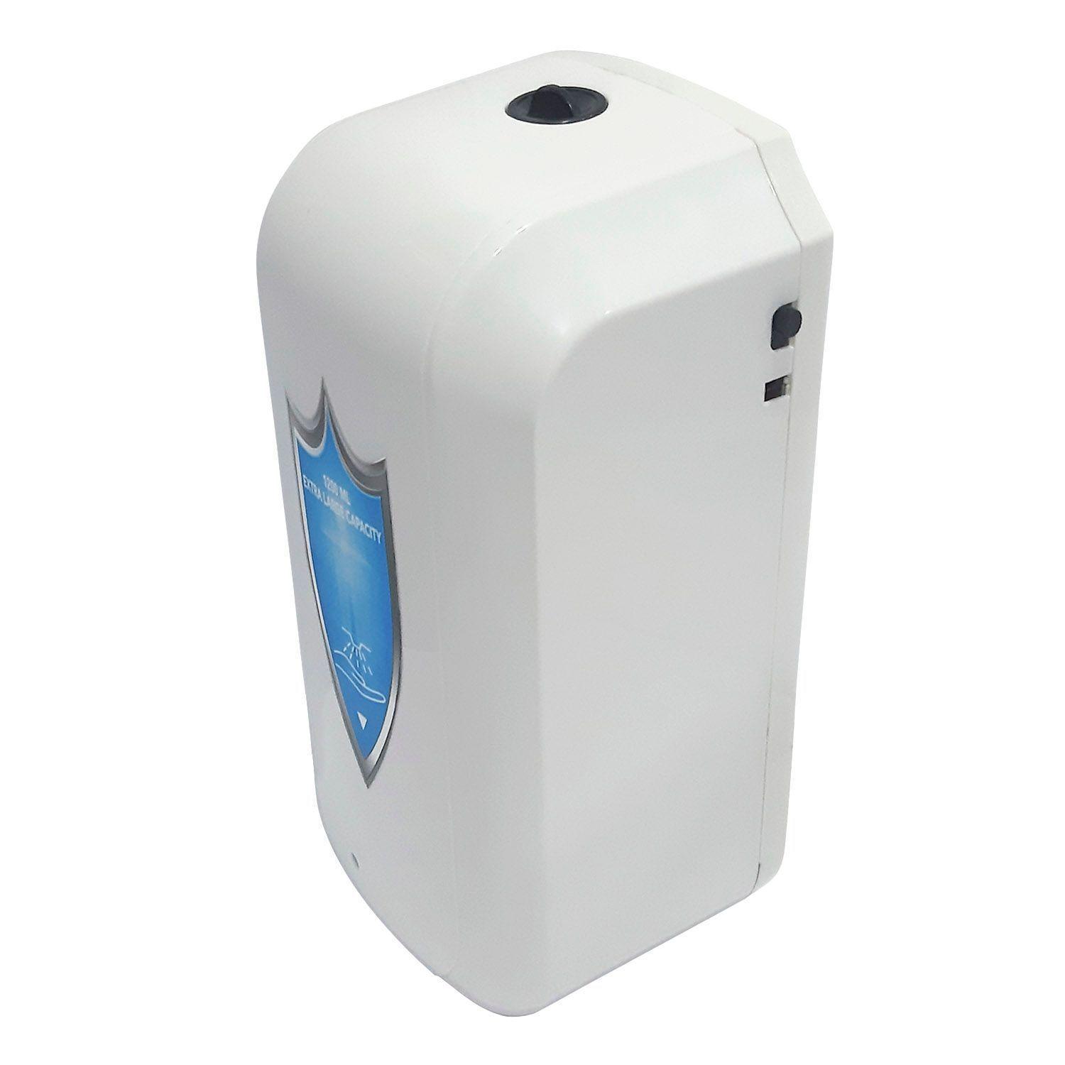 Dispensador Automatico alcohol gel y jabon 1200 ml con bateria recargable-1