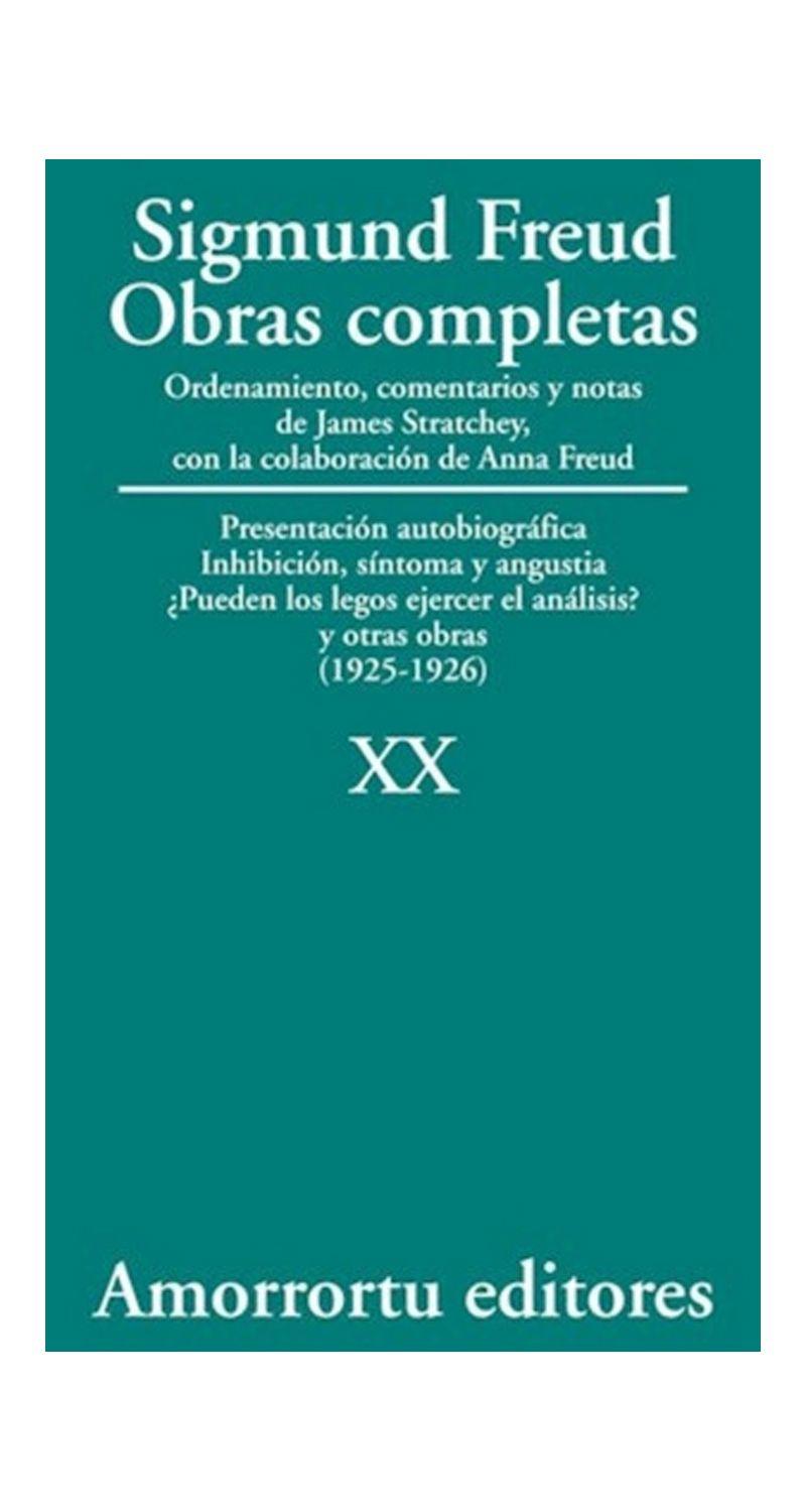Obras Completas Sigmund Freud: Vol. 20 -962--0