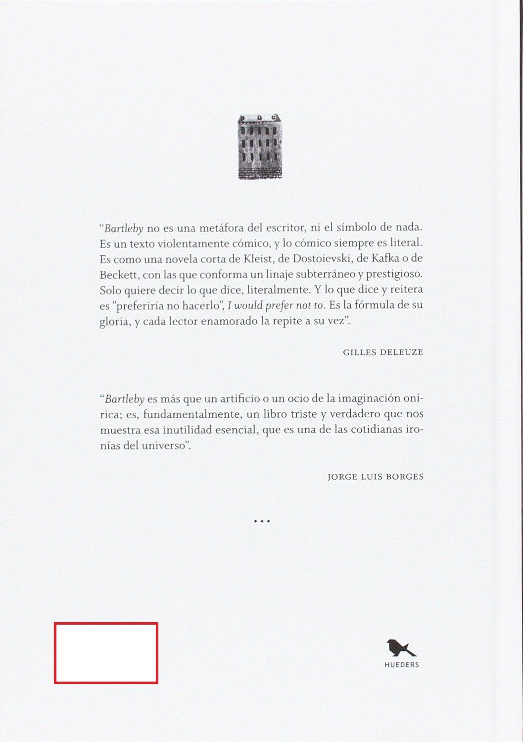 Bartleby El Escribano | Herman Melville | Hueders | 464-1