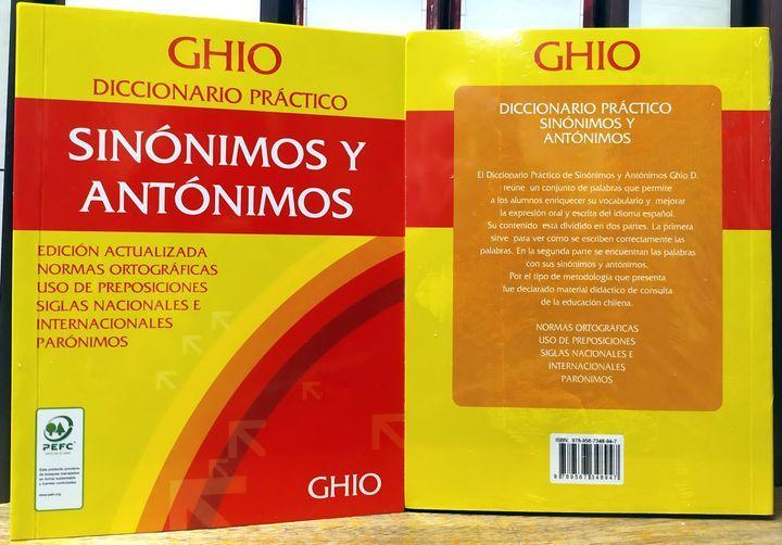 Diccionario Ghio Practico Sinonimo Y Antonimo - Varios Autores-1