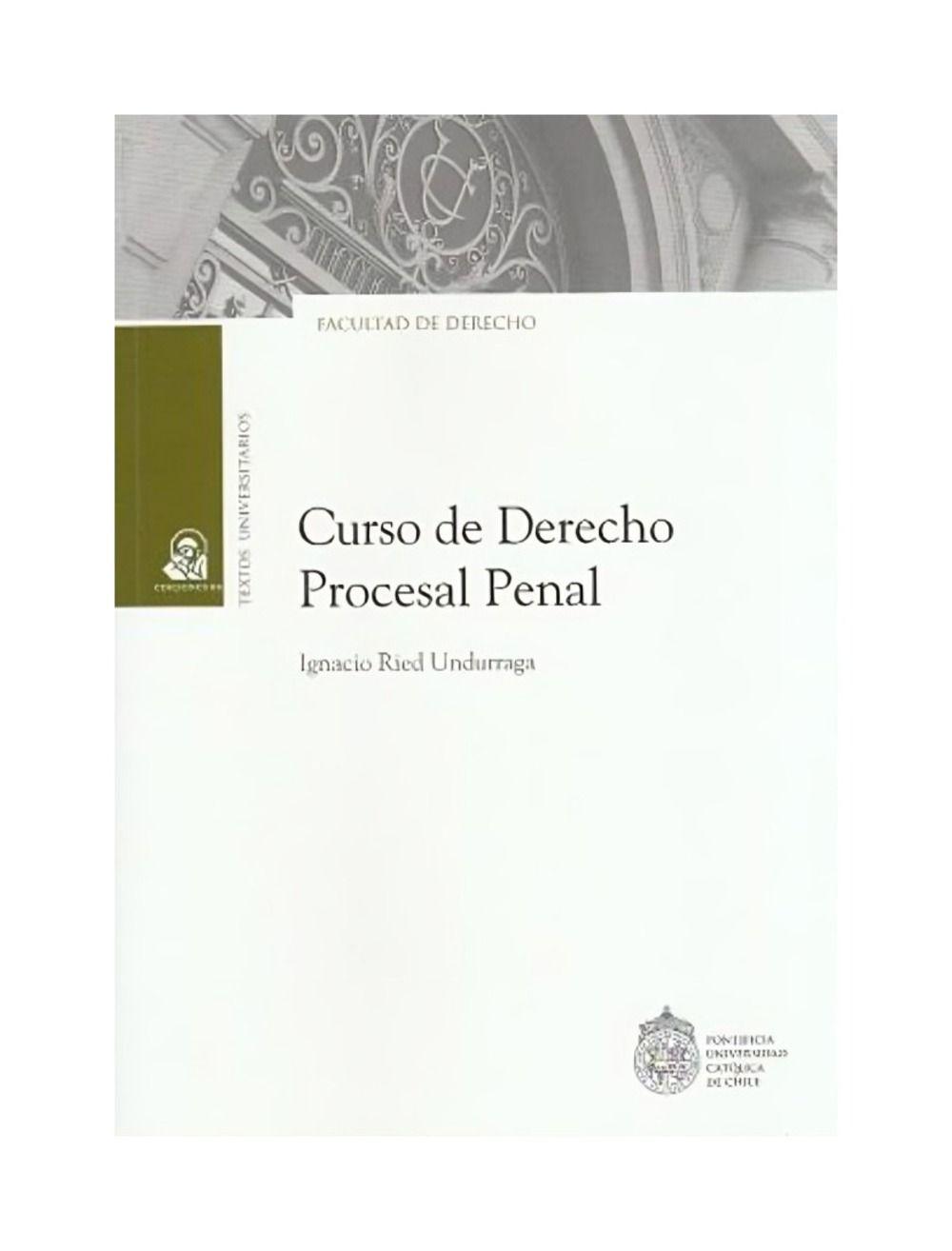 Curso De Derecho Procesal Penal | Ignacio Ried |-0