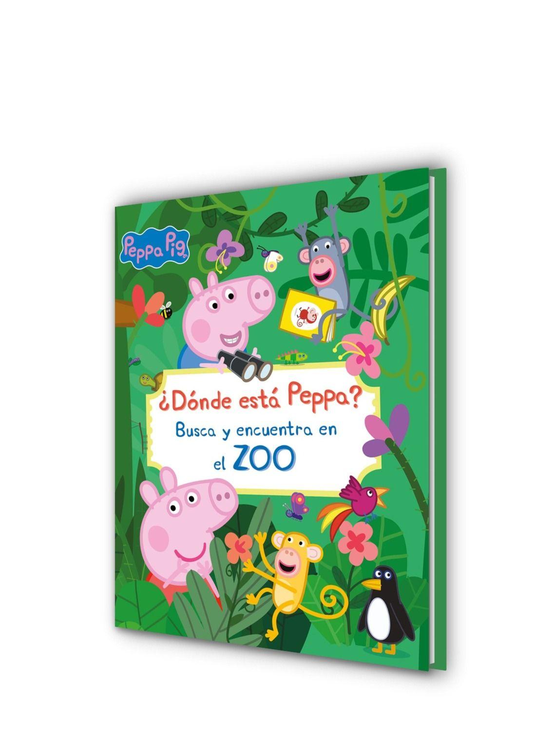 ¿Dónde Está Peppa? Busca Y Encuentra En El Zoo | Hasbro |-0