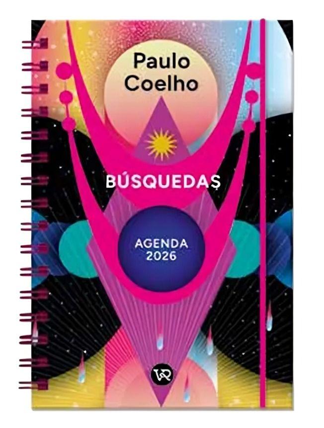 Agenda 2026 - Paulo Coelho - Búsquedas - Magenta - Anillada - Paulo Coehlo-0